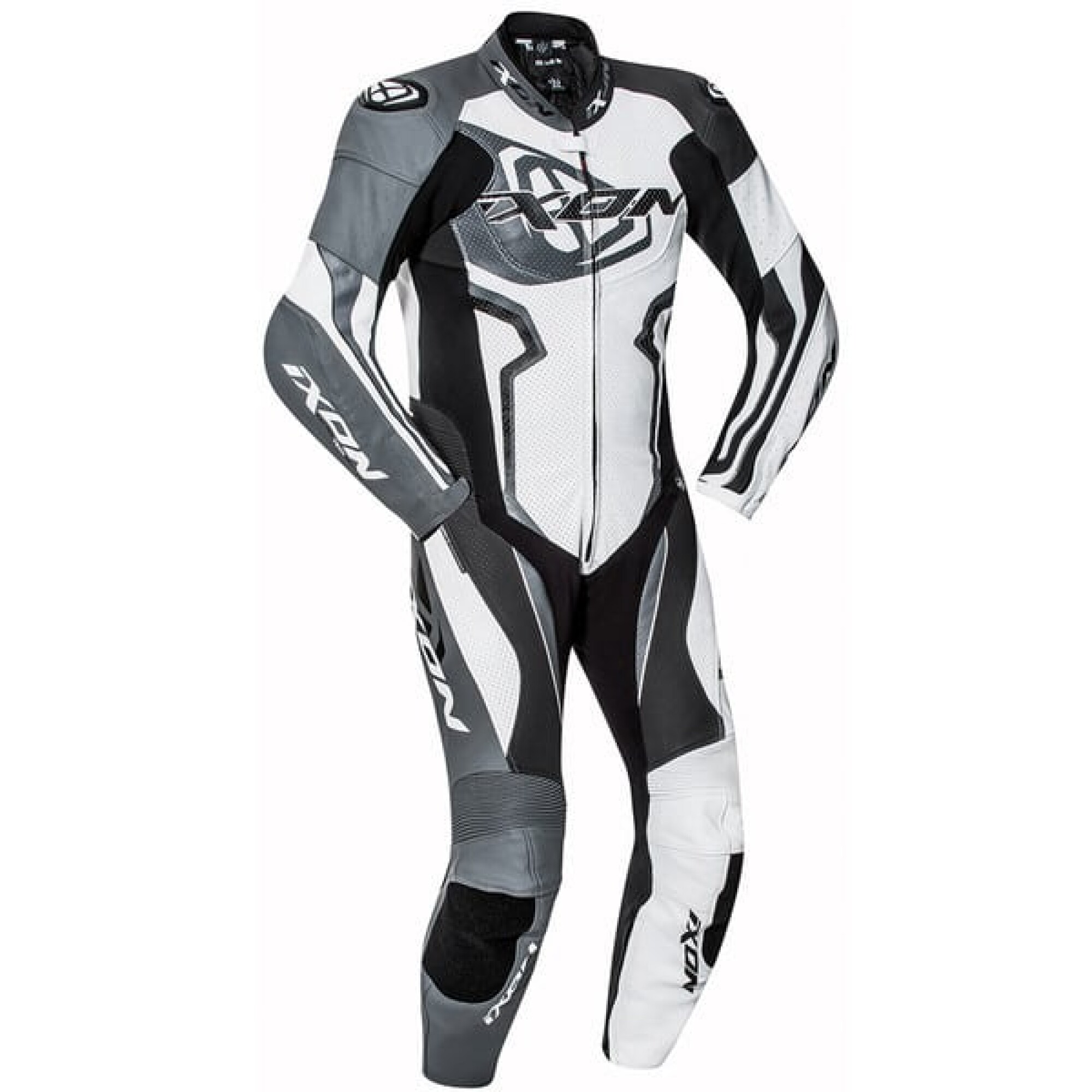 Combinaison Ixon Falcon Noir Blanc Gris - 2XL