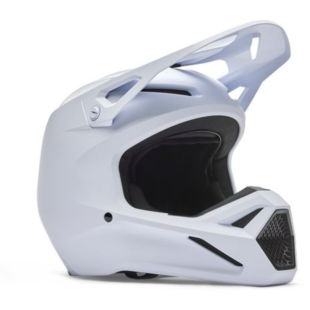 CASQUE CROSS ENFANT FOX V1 SOLID MT BLANC / L