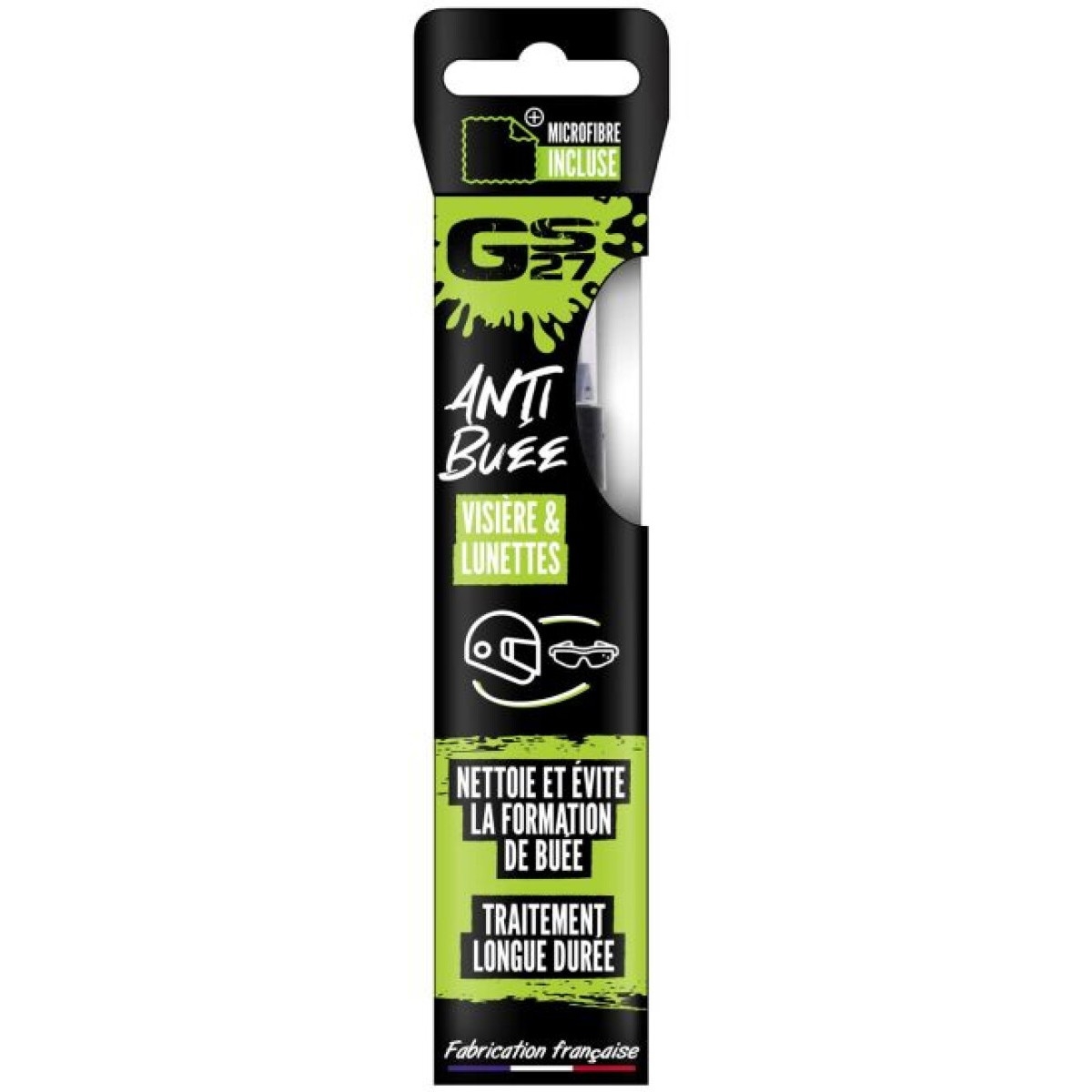 GS27 ANTIBUEE VISIERE ET LUNETTE 75ML+SUEDINE