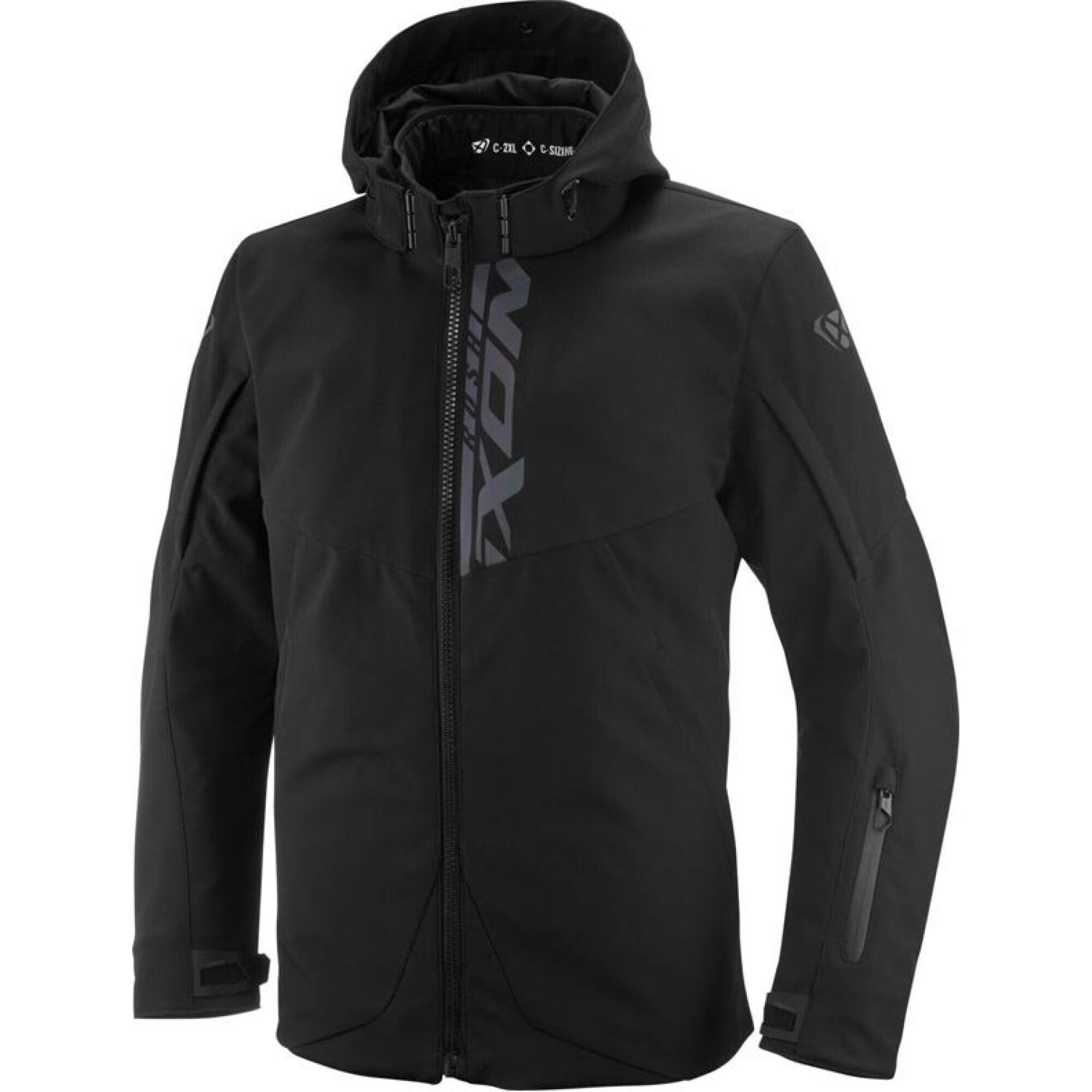 Blouson Femme Ixon Roshi Lady Grande Taille Noir - 2XL