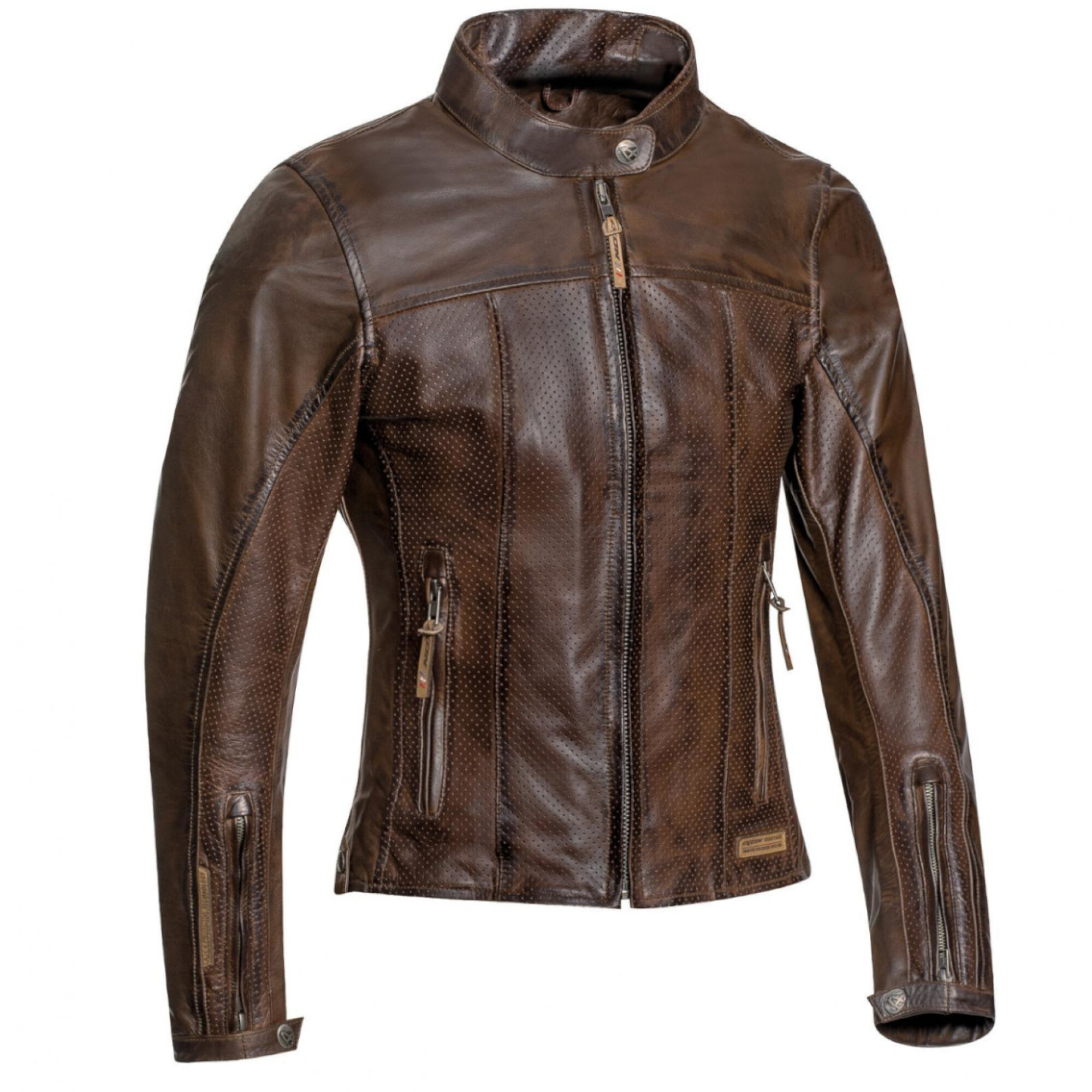 Blouson Femme Ixon Lady Crank Air Marron - 2XL
