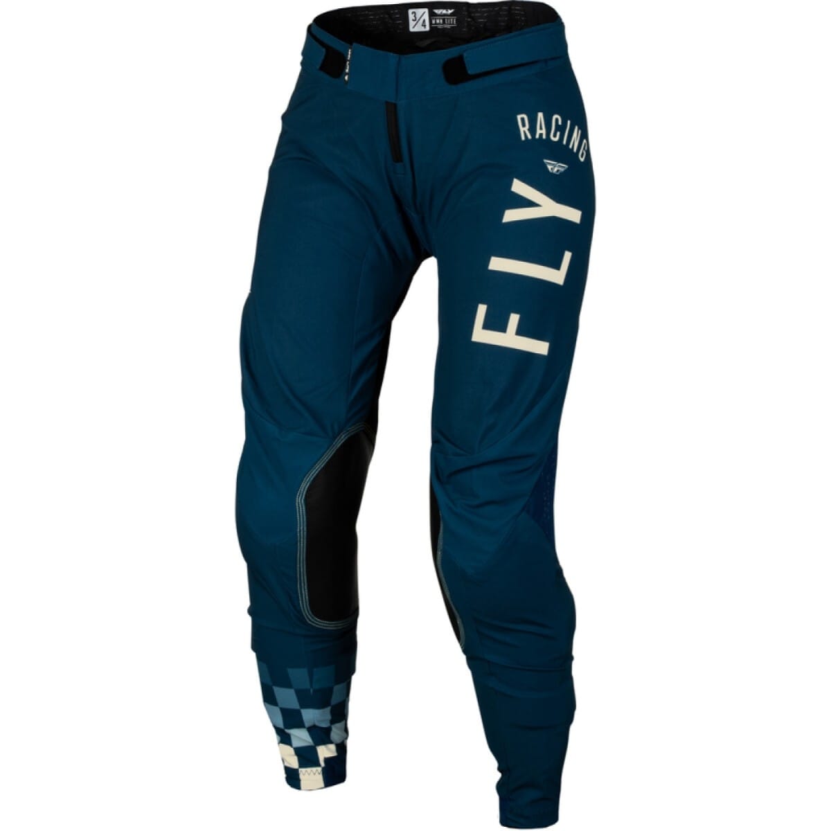 PANTALON CROSS LADY FLY RACING LITE 2024 BLEU NAVY IVOIRE / 28 (US)