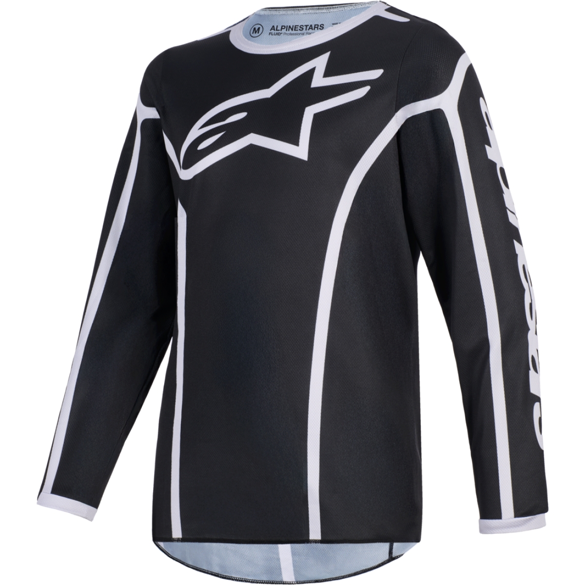 MAILLOT ALPINESTARS YOUTH APEX MX26 L/NOIR GRIS 106