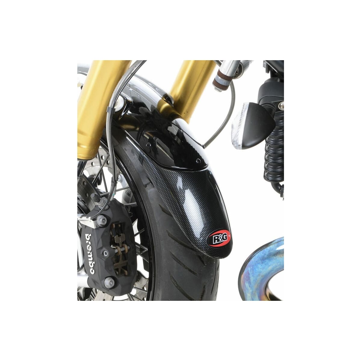 Extension De Garde-Boue Avant R&G Racing Kawasaki Versys 1000 Carbone