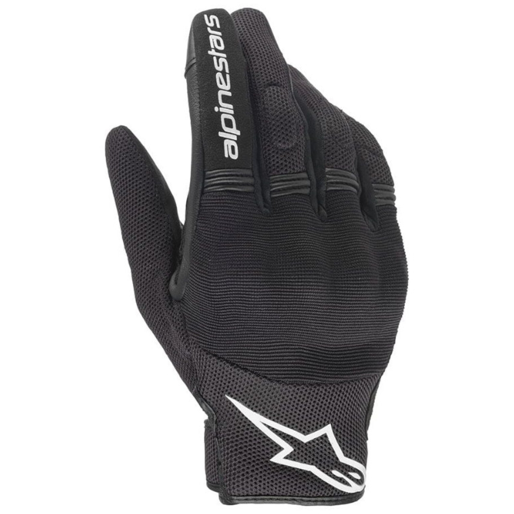 Gants Femme Alpinestars Stella Copper Noir Blanc - L