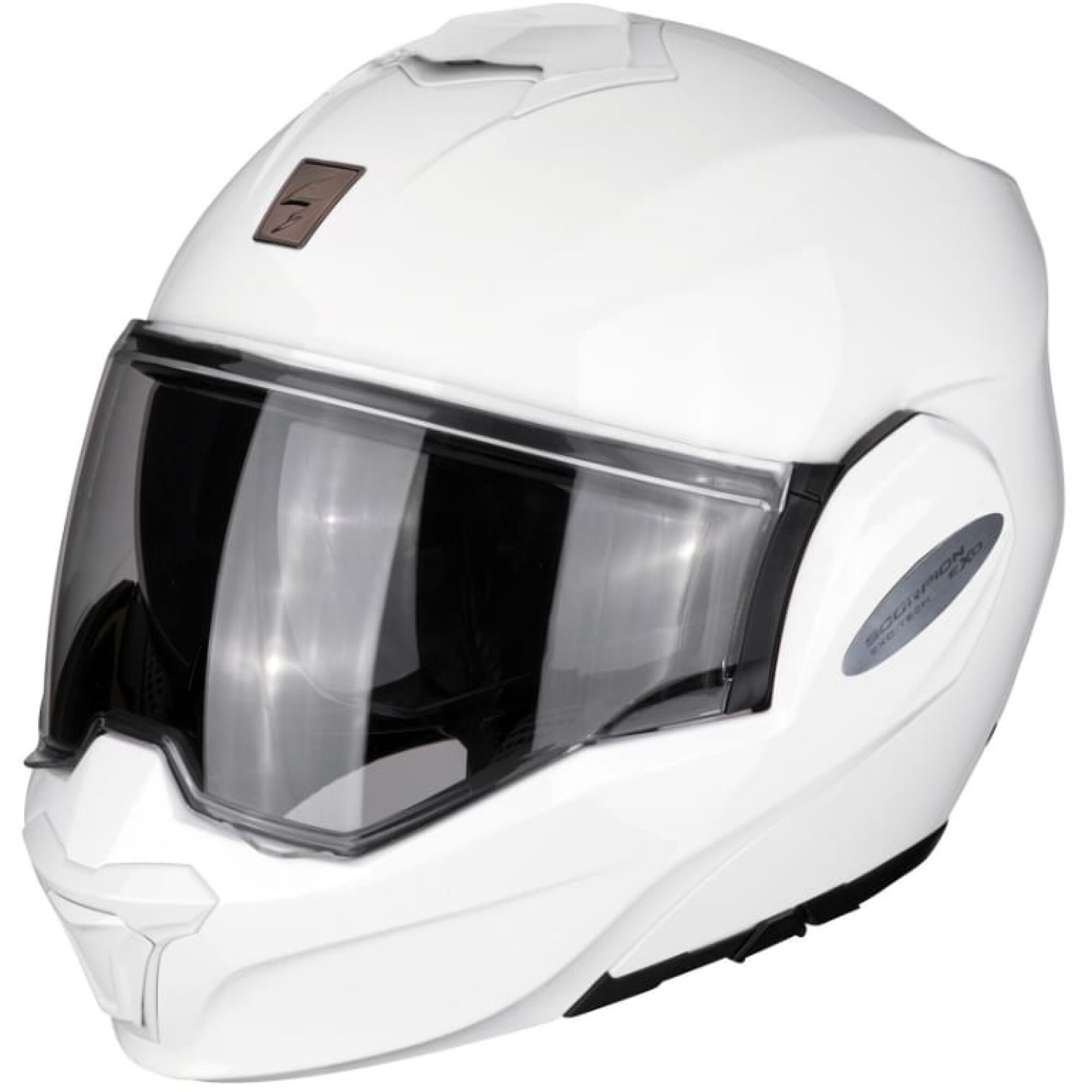 Casque Scorpion Exo-Tech Solid Blanc - M
