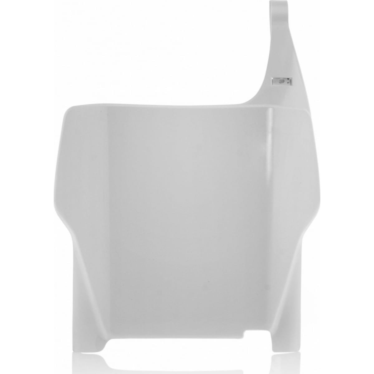 Plaque Numéro Avant Acerbis Honda Blanc