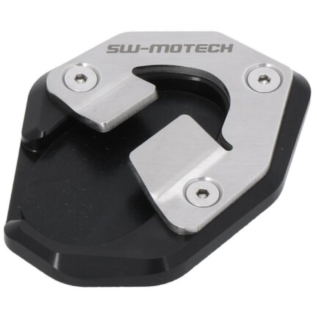 Extension De Béquille Latérale SW-Motech Noir Argent STS.04.915.10000