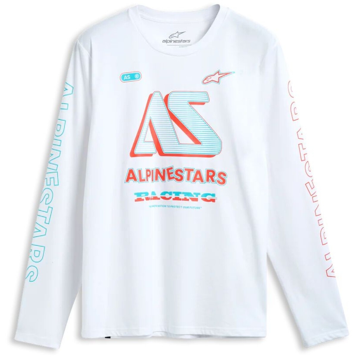 T-Shirt Alpinestars Ayess CSF Blanc
