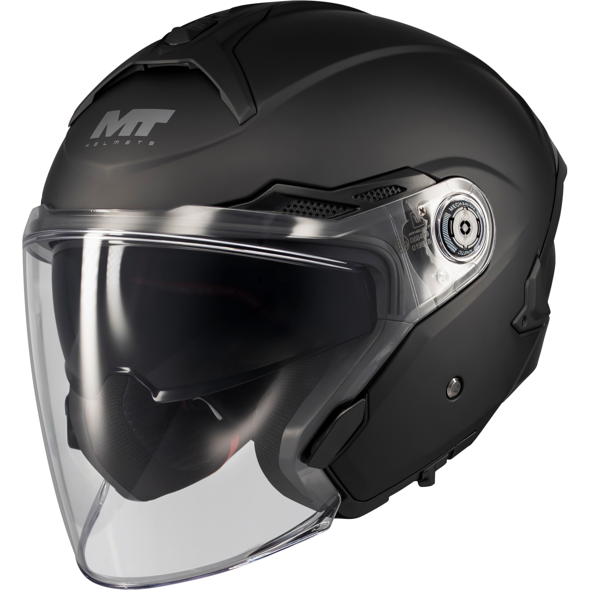 Casque MT Helmets Cosmo SV Pure A1 Noir Mat - L