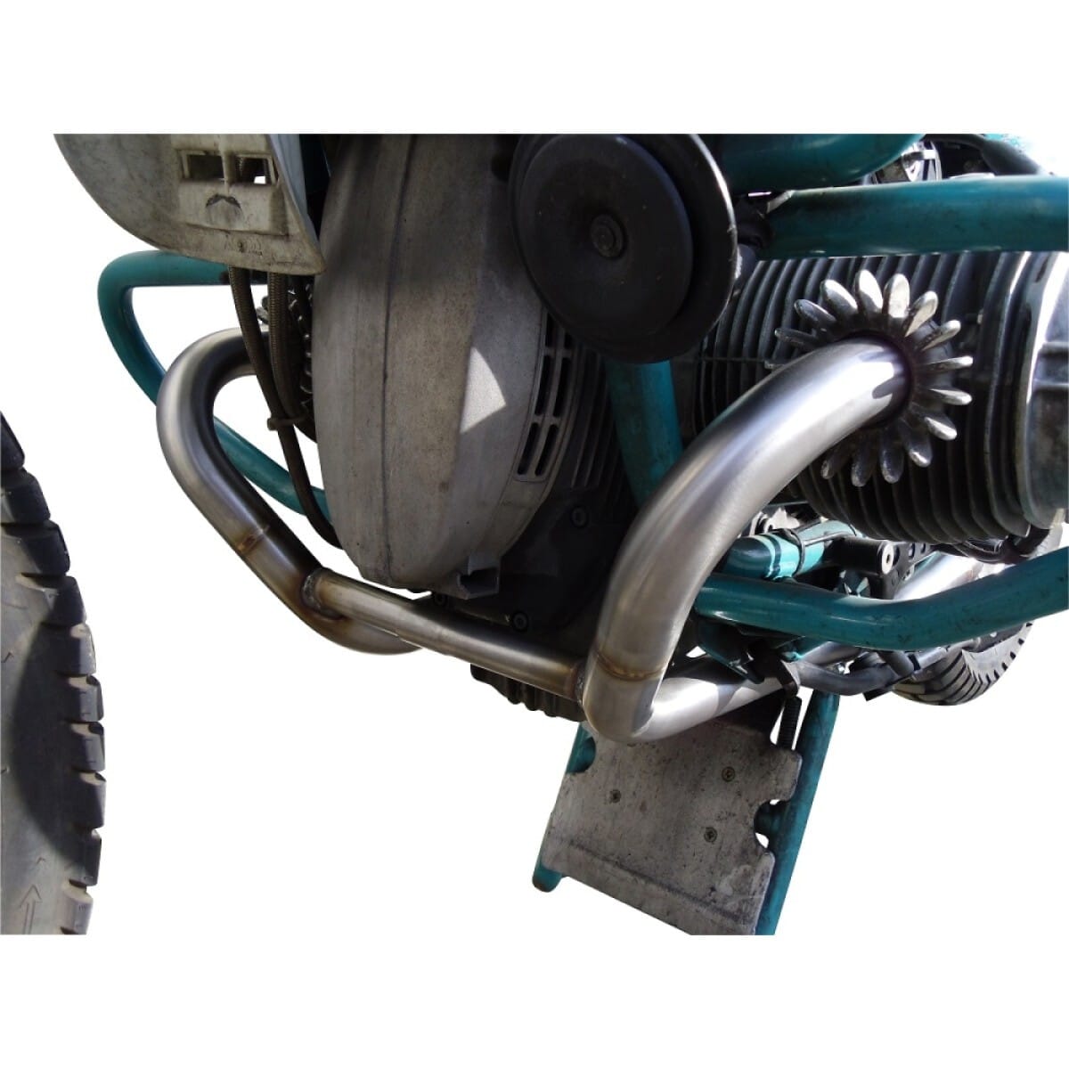 COLLECTEUR GPR BMW.87.DEC ACIER INOXYDABLE BROSSÉ