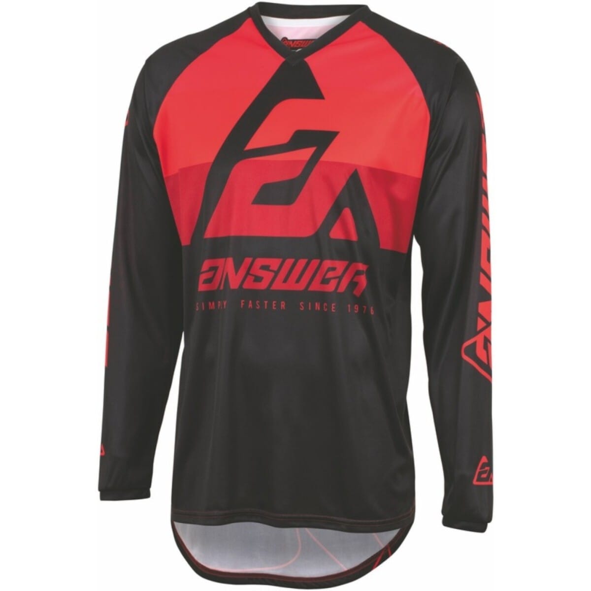 Maillot Cross Answer Syncron CC Rouge Noir / L