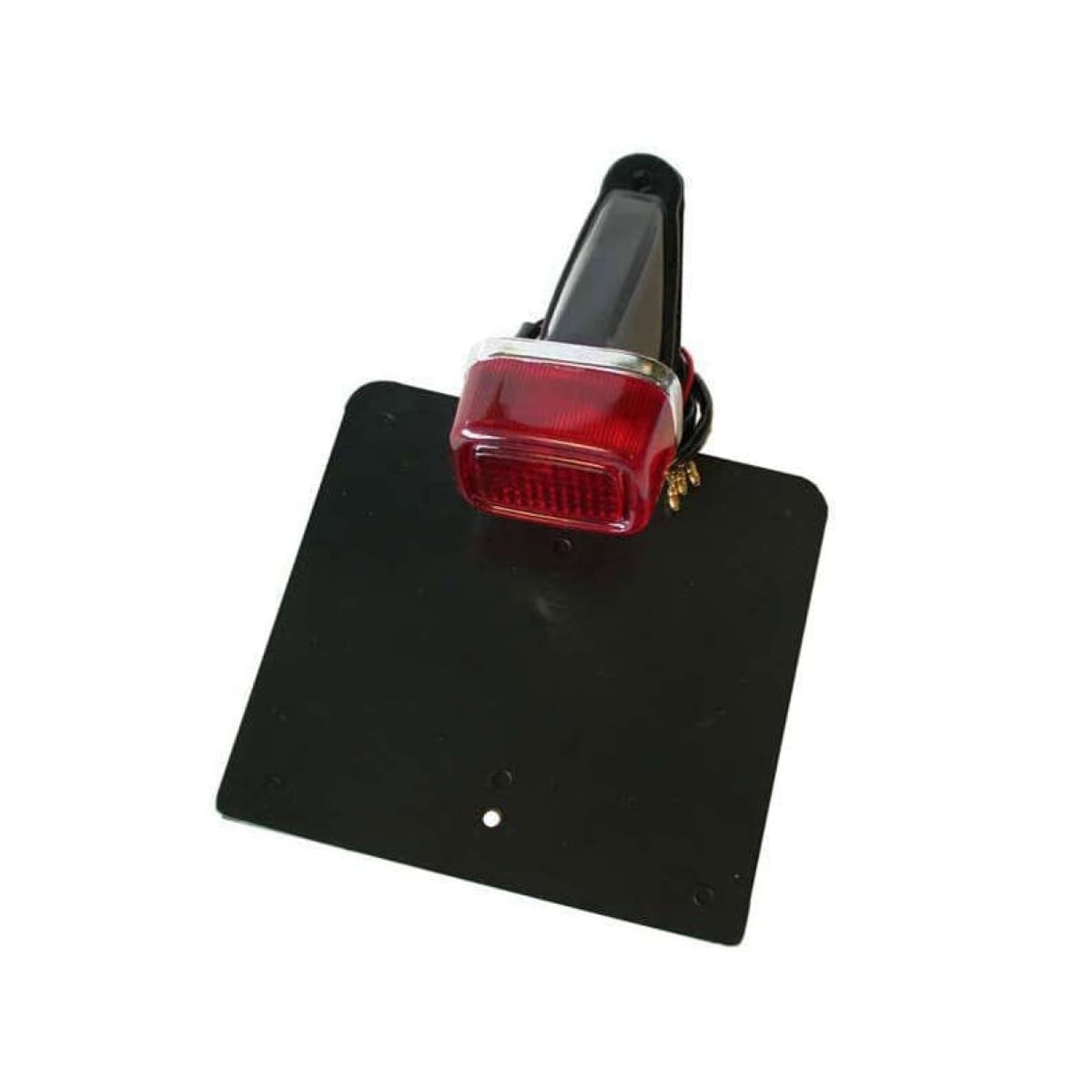 Feu arrière avec support de plaque V-Parts noir type Yamaha TY universel