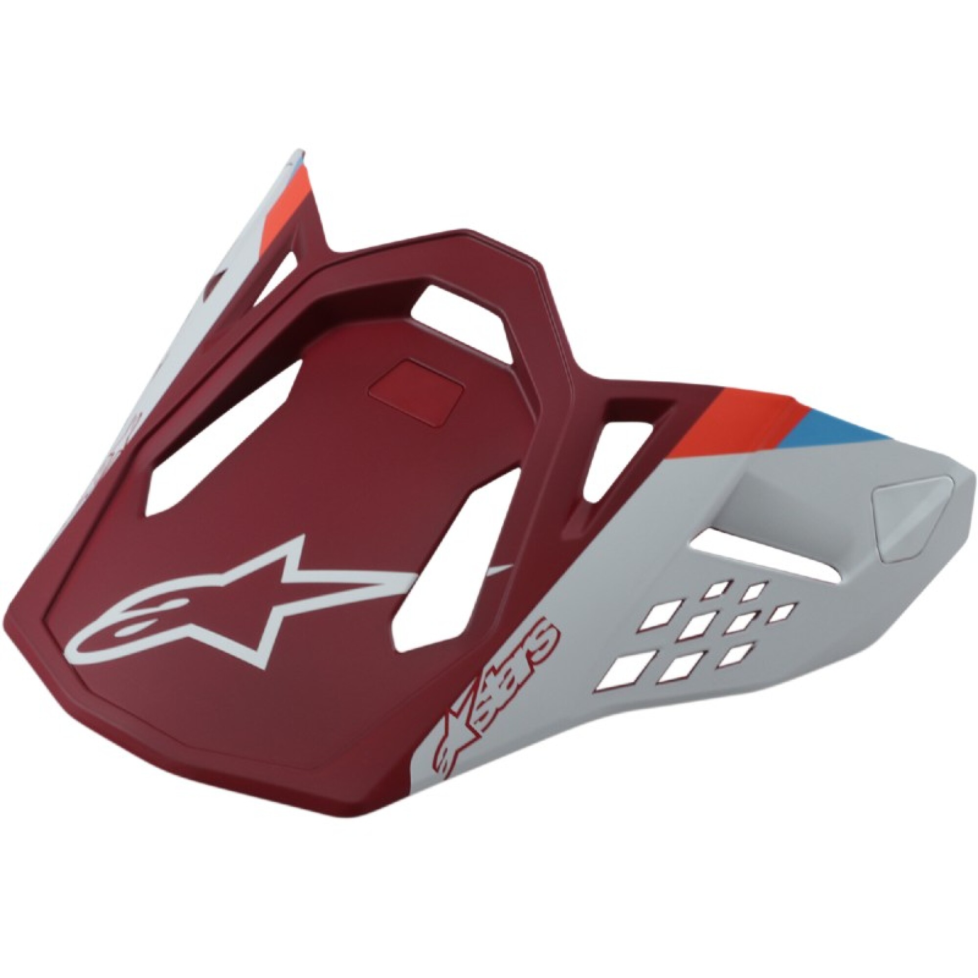 Casquette Alpinestars Supertech S-M8 Contact Rouge Mat