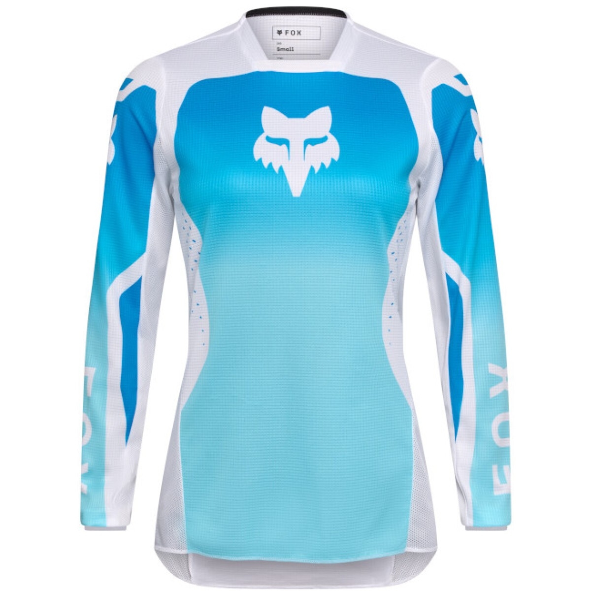 MAILLOT CROSS LADY FOX 180 SHIELD BLANC BLEU / L