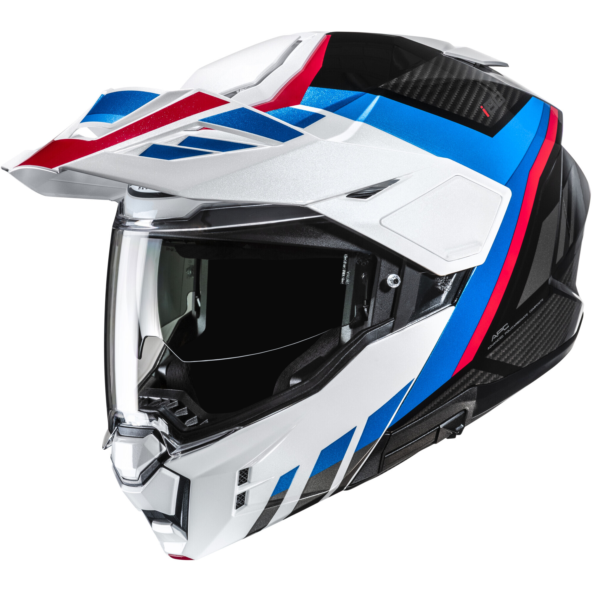 Casque HJC I80 Imes MC21 Noir Bleu Rouge - L