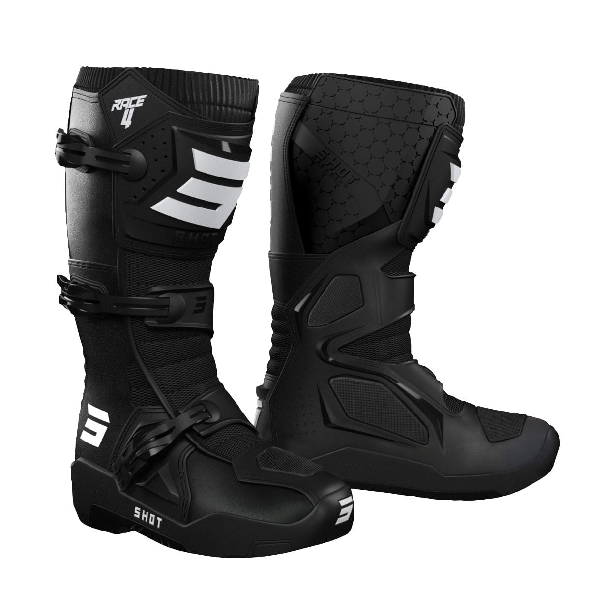 BOTTES SHOT RACE 4 MX25 41/NOIR