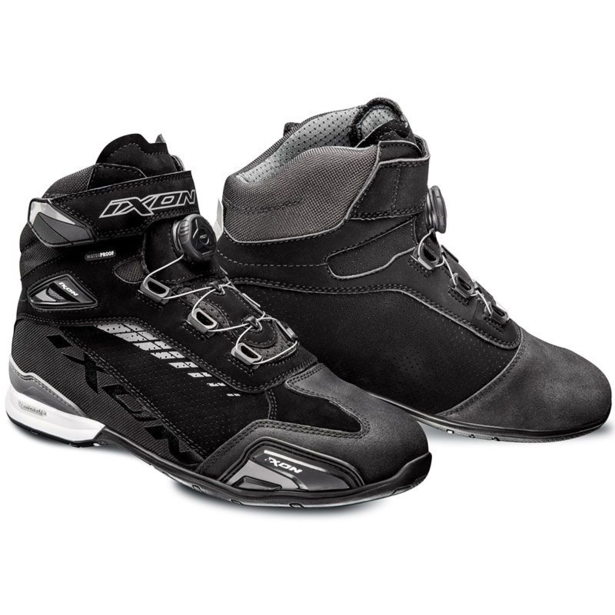 Baskets Ixon Bull Vented Noir Gris - 39