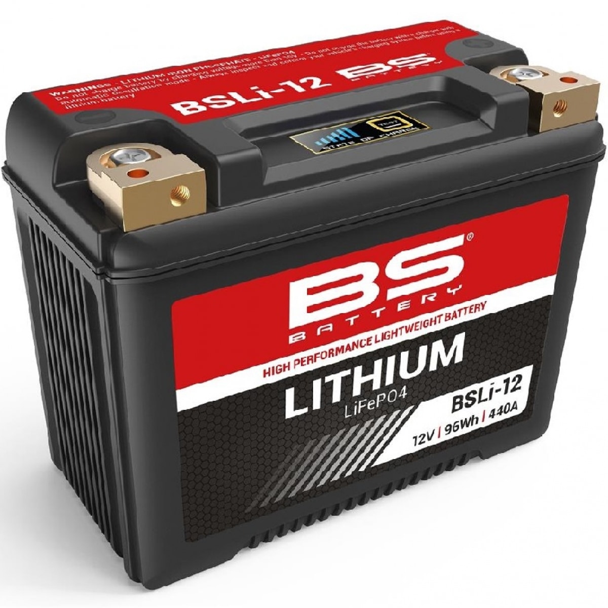 Batterie BS Battery Lithium BSLI-12 12V 8Ah - Prête À L'emploi
