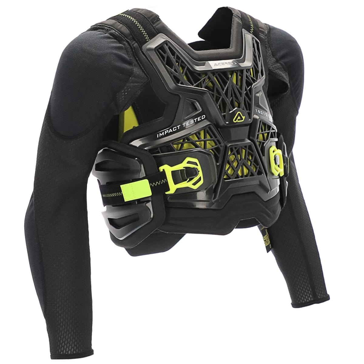 GILET ACERBIS SPECKTRUM JUNIOR LVL 2 L-XL/NOIR JAUNE
