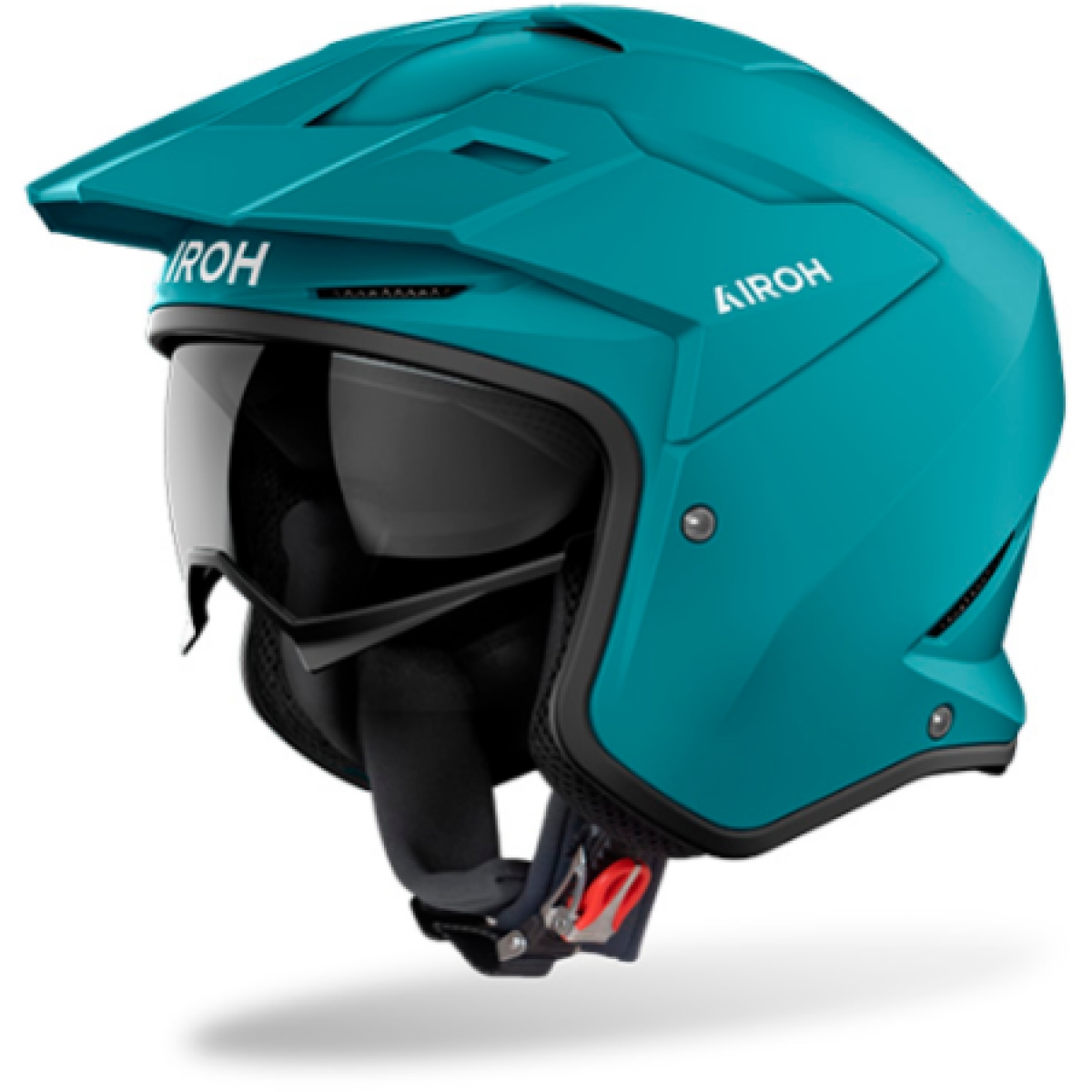 CASQUE AIROH KOMBAKT COLOR PETROL VERT MAT / 2XL