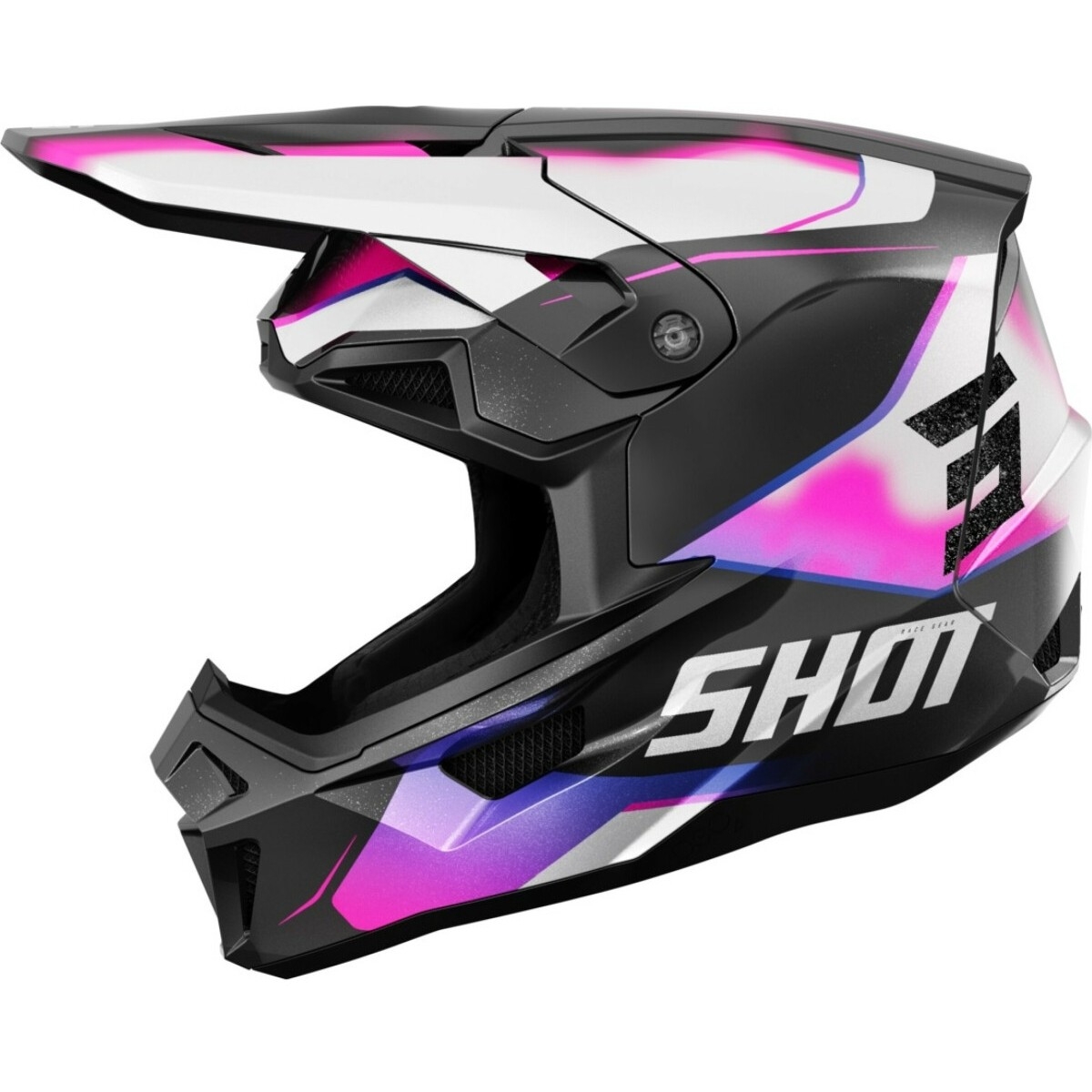 CASQUE SHOT LITE ASTRAL MX25 L/BLEU ROSE