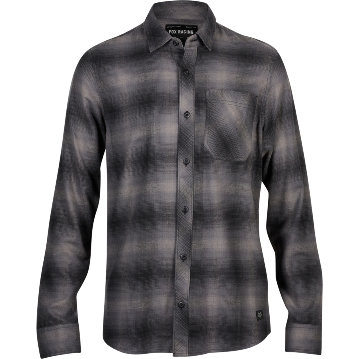 CHEMISE FLANELLE FOX SURVIVALIST NOIR / L