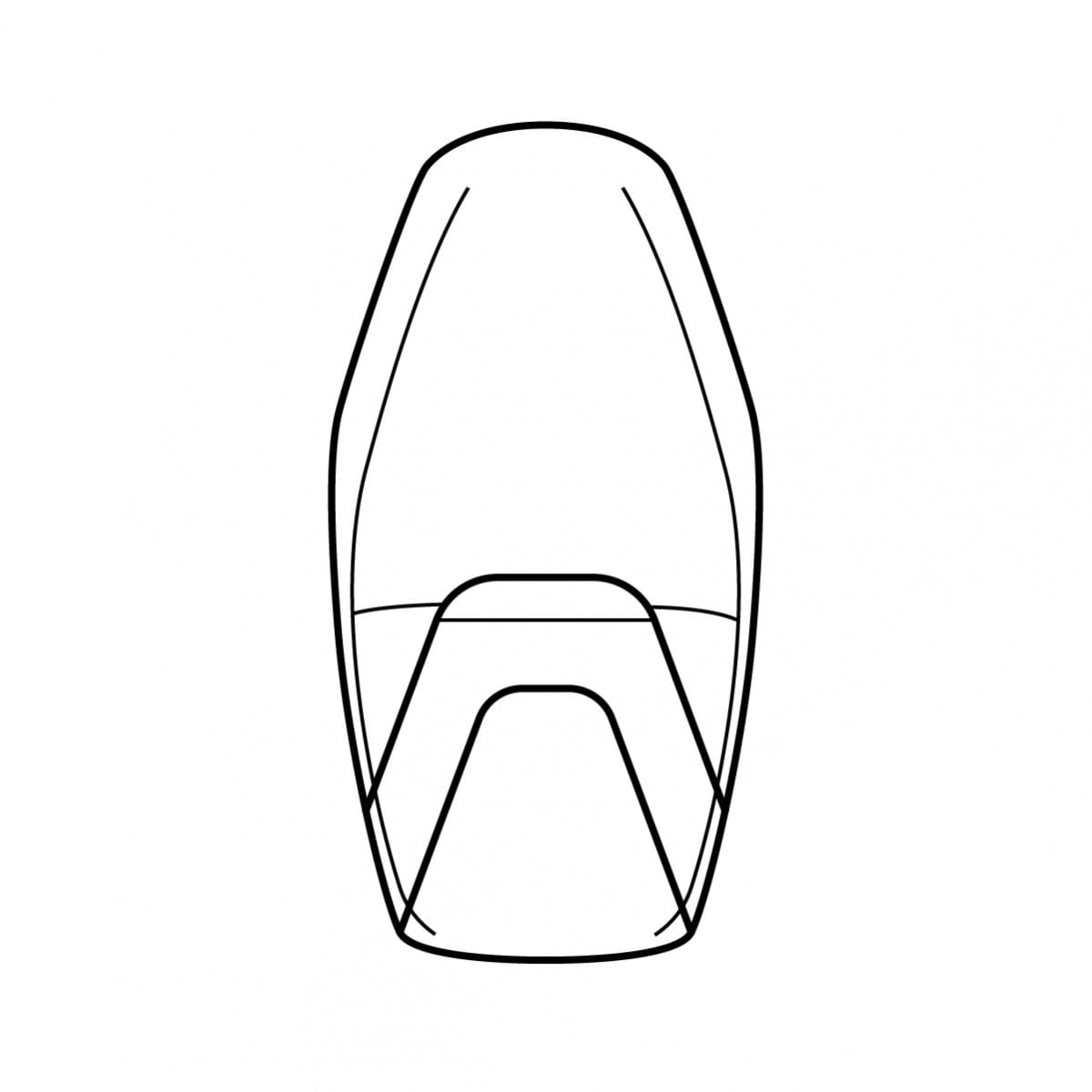 Housse De Selle Bagster Aprilia Futura 1000 Marine