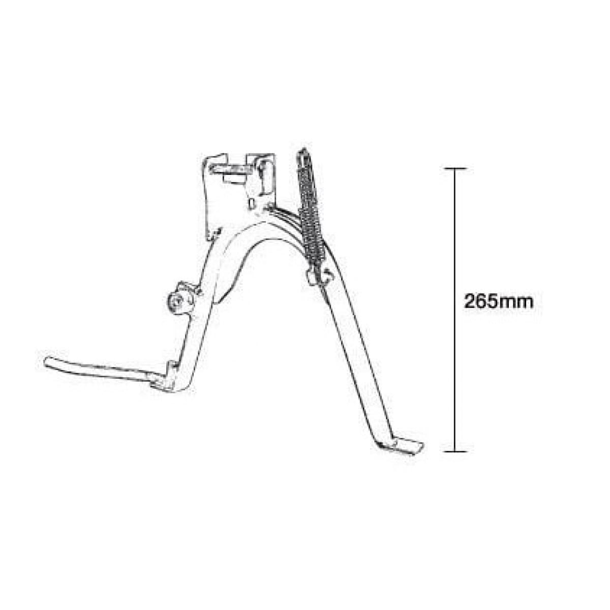 Béquille Centrale Buzzetti Pour Yamaha Why 50 MBK Flipper 50