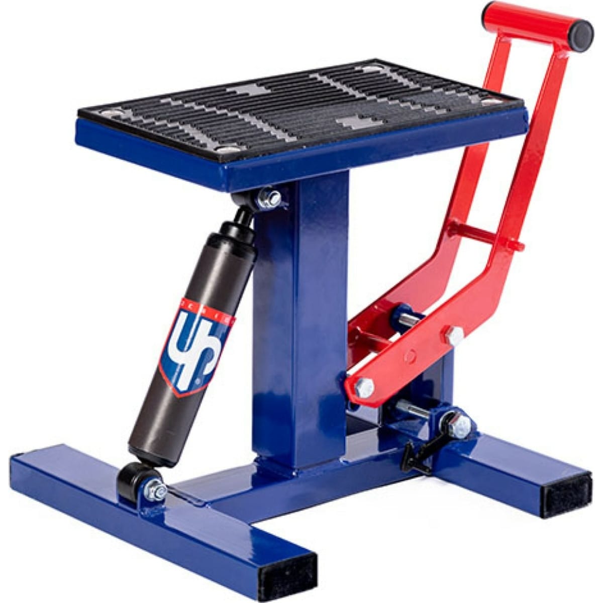 LEVE MOTO CROSS UP HYDRAULIQUE MX LIFT BLEU ROUGE