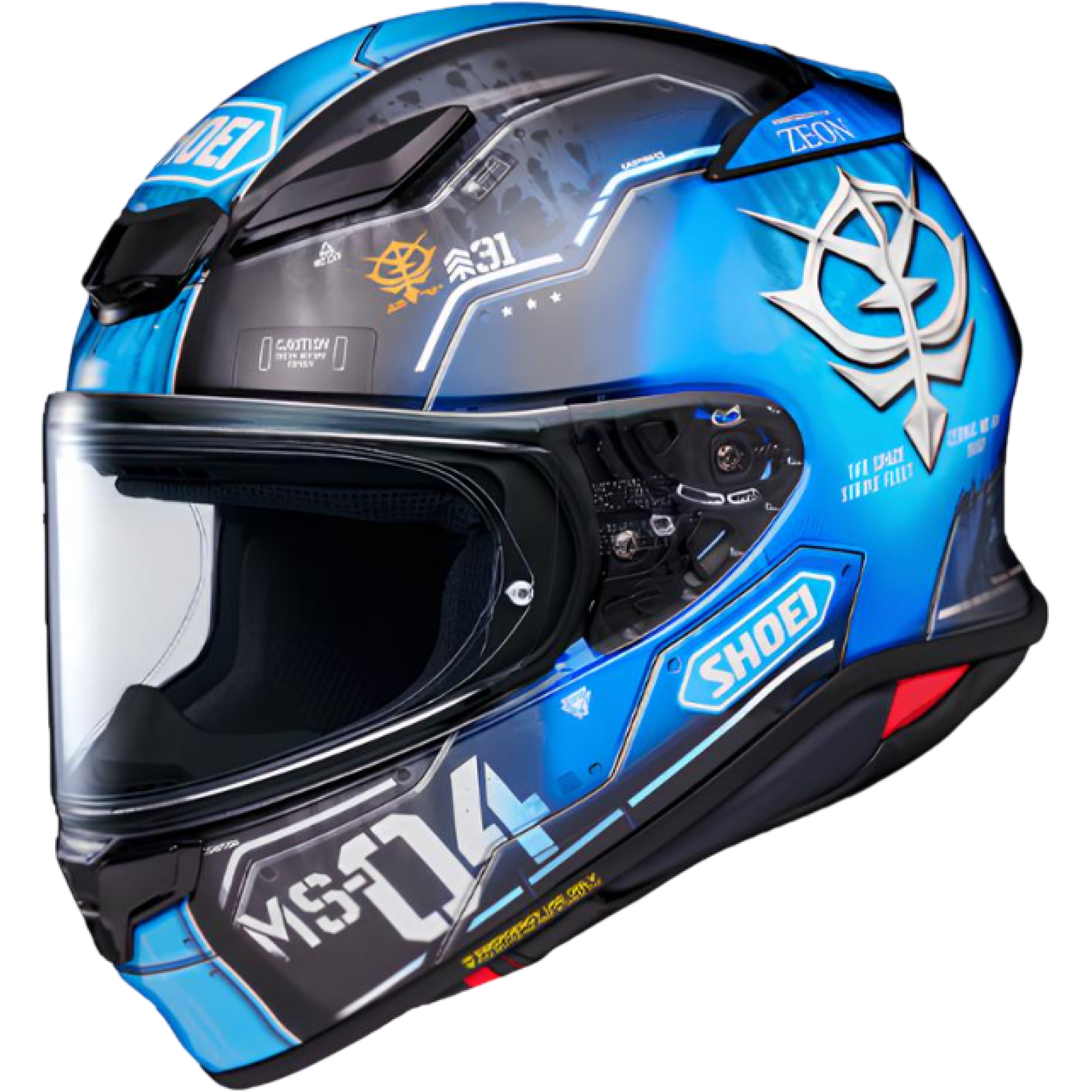 Casque Shoei NXR2 MS-04 Ramba Ral’S Bugu TC-2 Bleu Noir - 2XL
