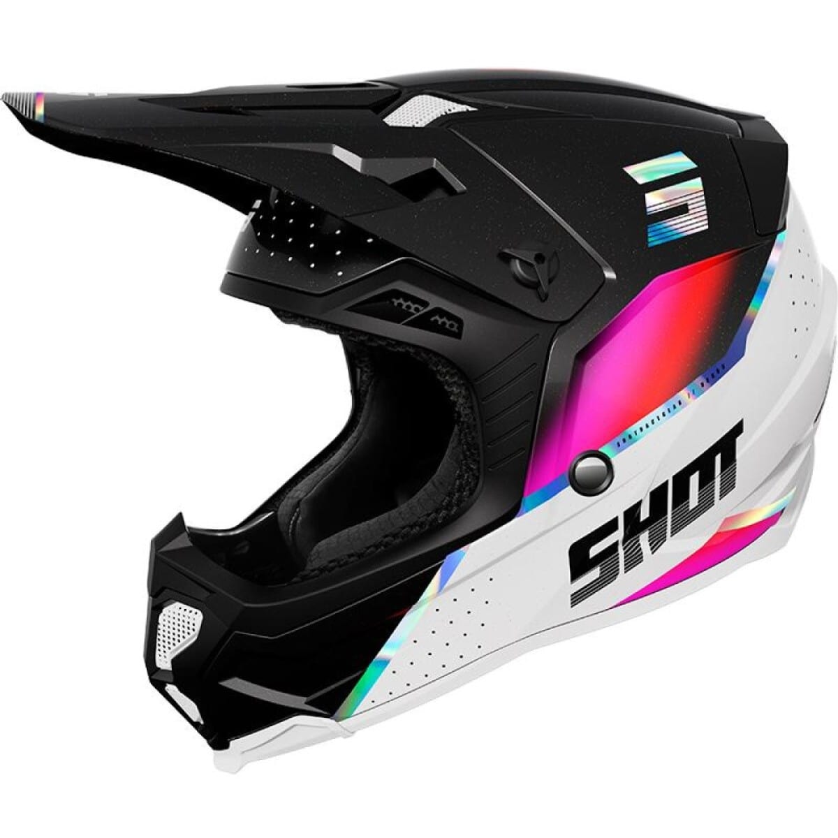 CASQUE SHOT CORE MX24 HONOR M/HOLOGRAPHIC