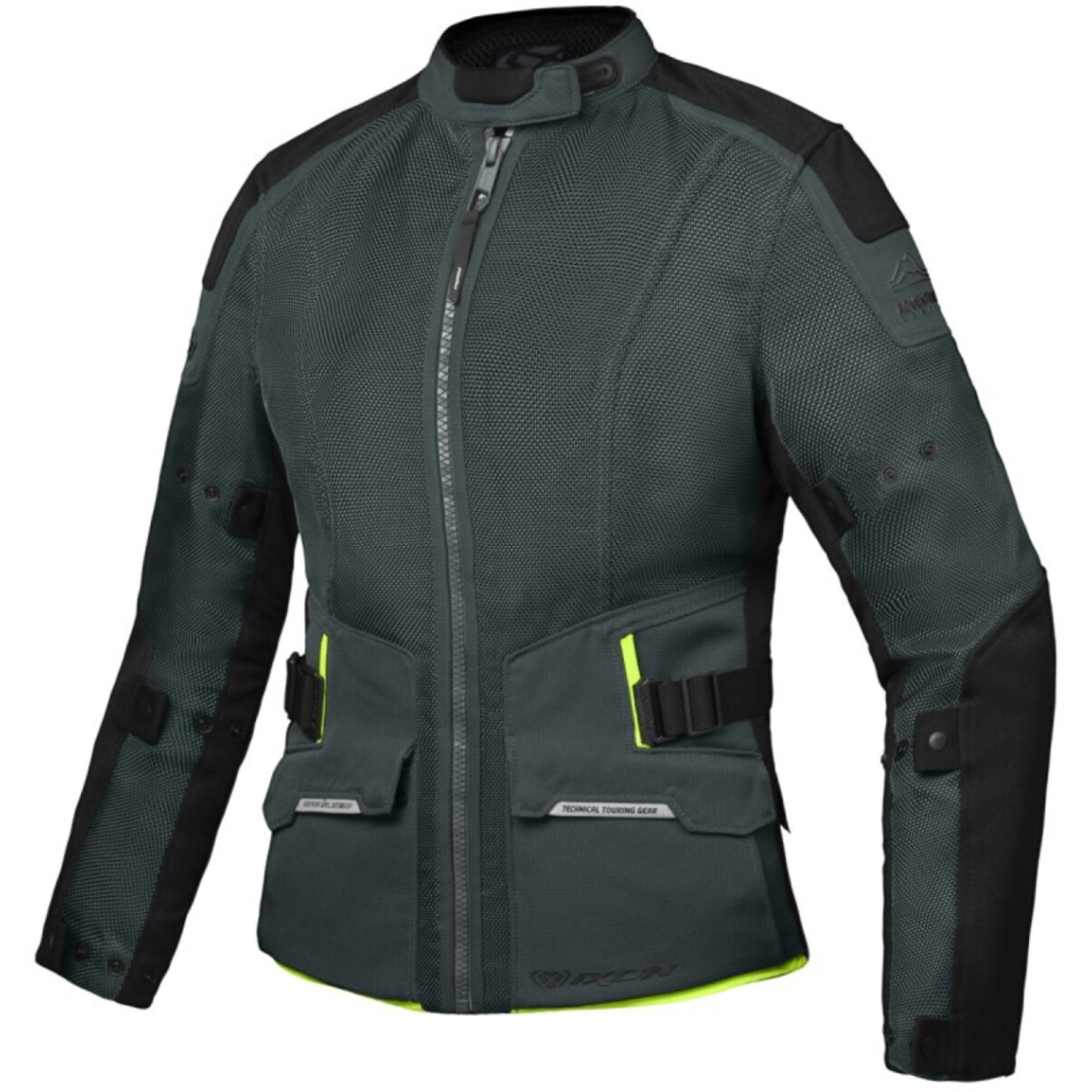 Veste Femme Ixon M-Njord L Vert Tactique Noir Jaune - 2XL