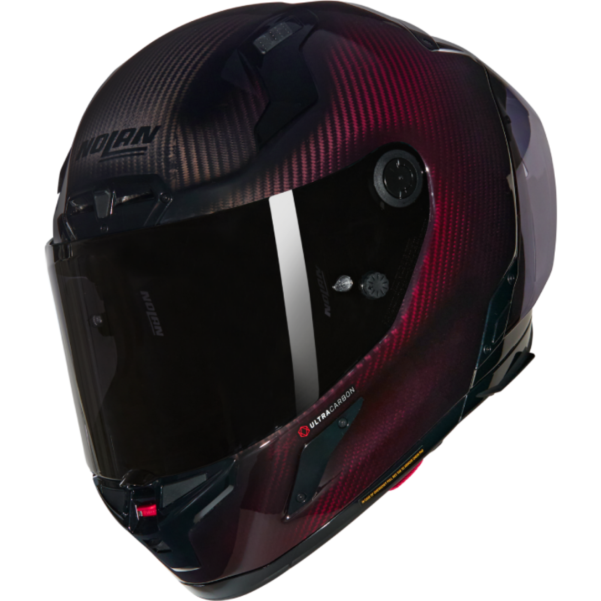Casque Nolan X-804 RS Ultra Carbon Liquido 326 Rouge - 2XS