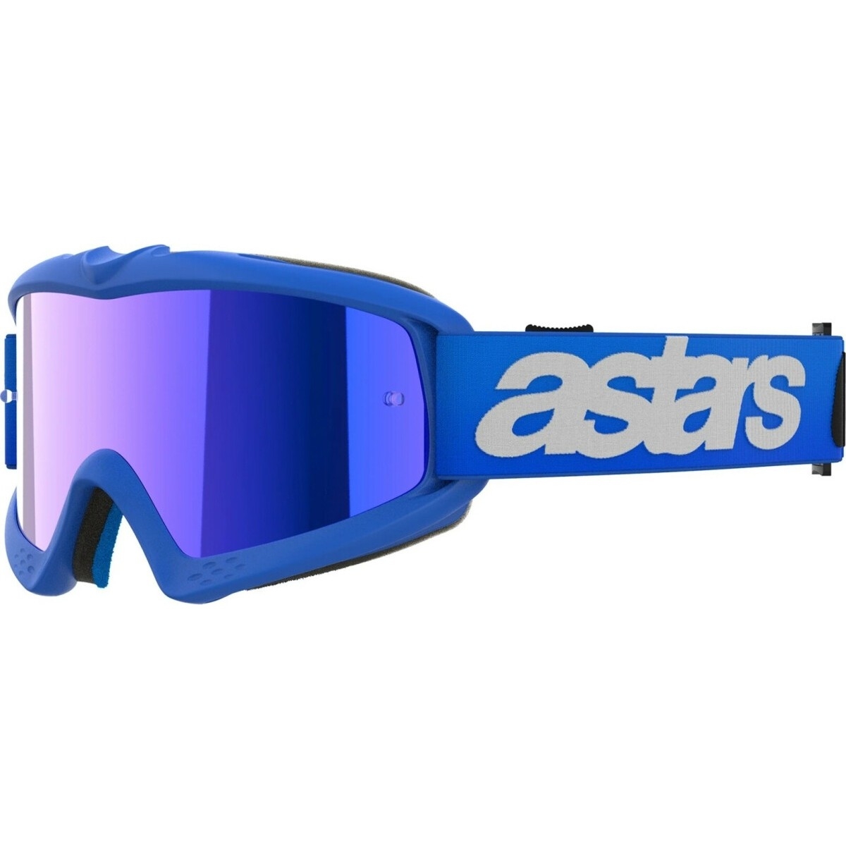MASQUE CROSS ENFANT ALPINESTARS VISION YOUTH BLAZE BLEU MIROIR