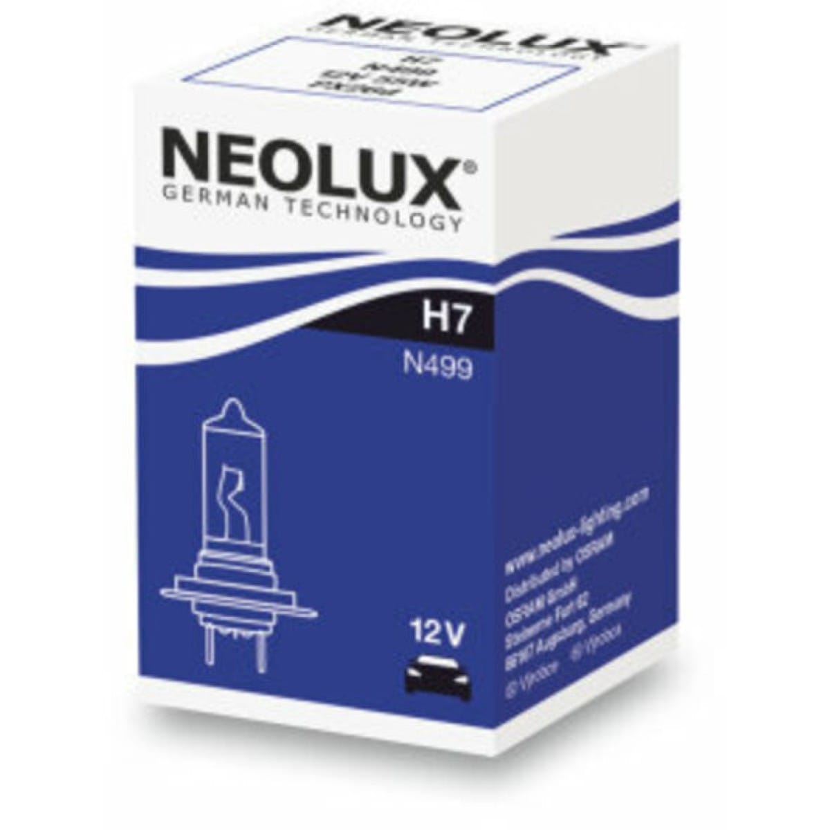 AMPOULE OSRAM NEOLUX H7 12V/55W