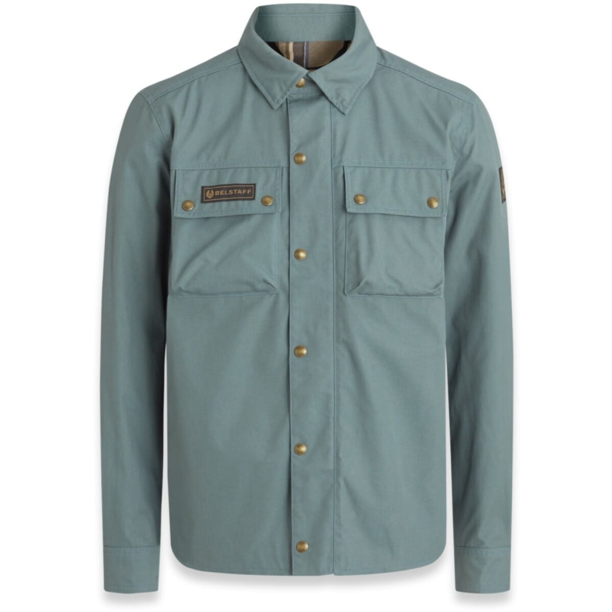 CHEMISE BELSTAFF MANSION DARK STEEL VERT / 2XL