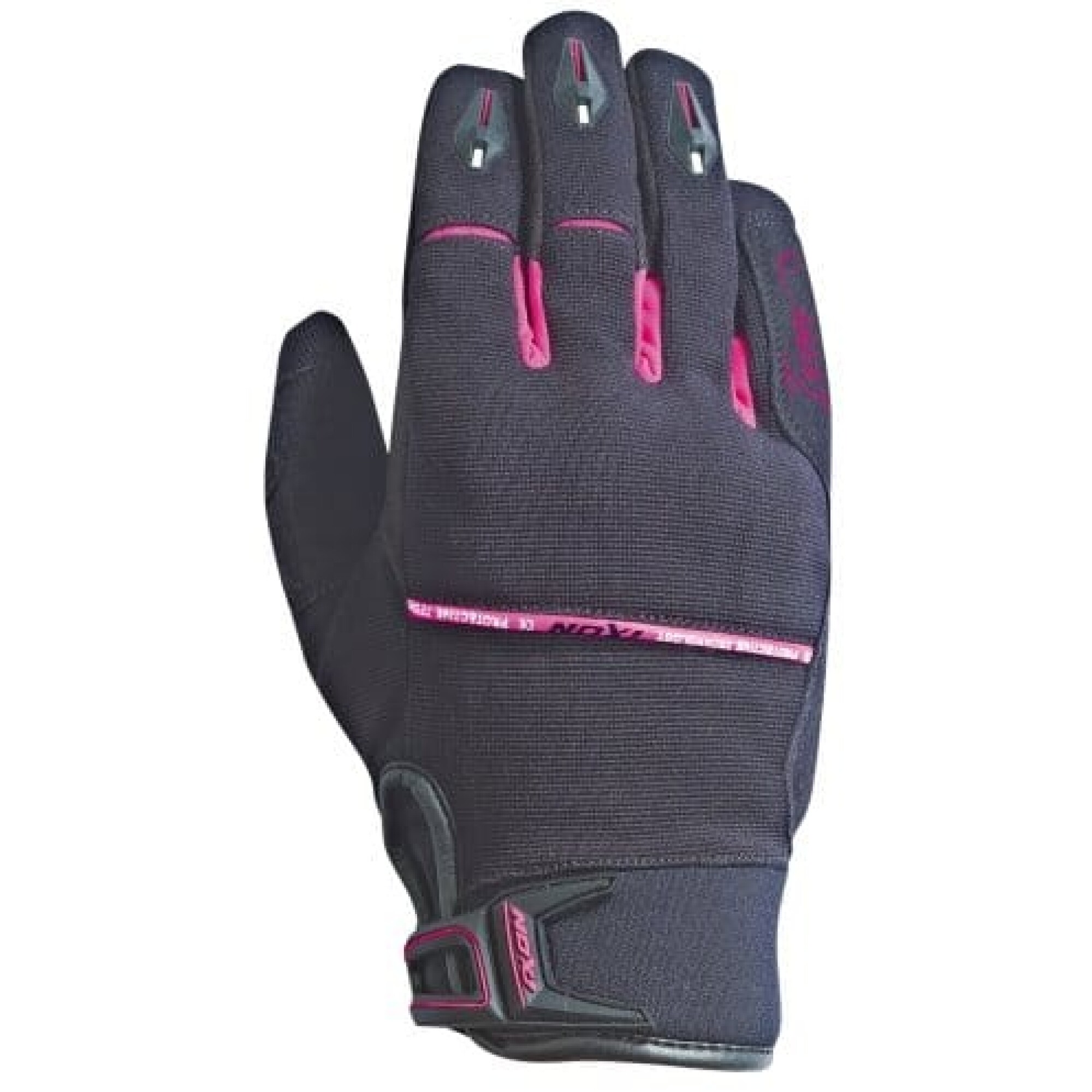 Gants Femme Ixon RS Dry Lady HP Noir Fuchsia - 2XL