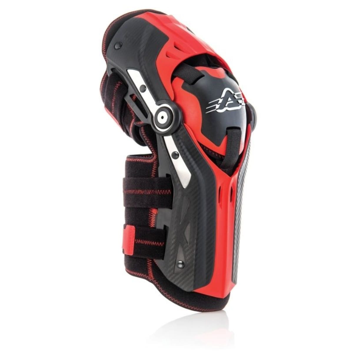 Genouillères Acerbis Gorilla Noir Rouge