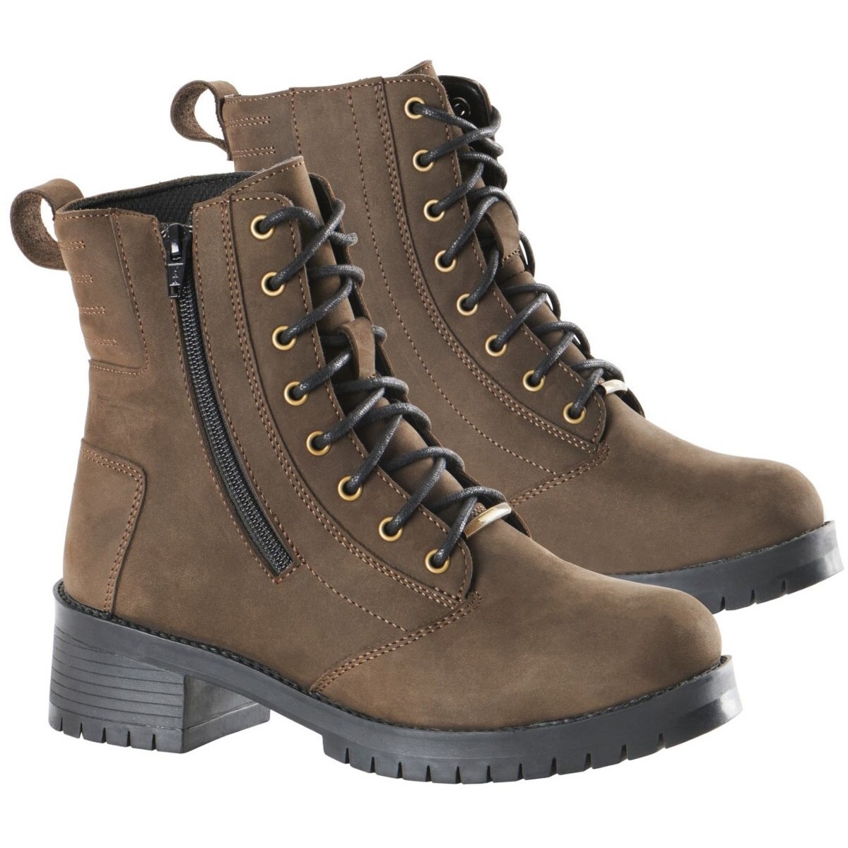 DEMI-BOTTES LADY FURYGAN JANIS LADY D3O MARRON / 36