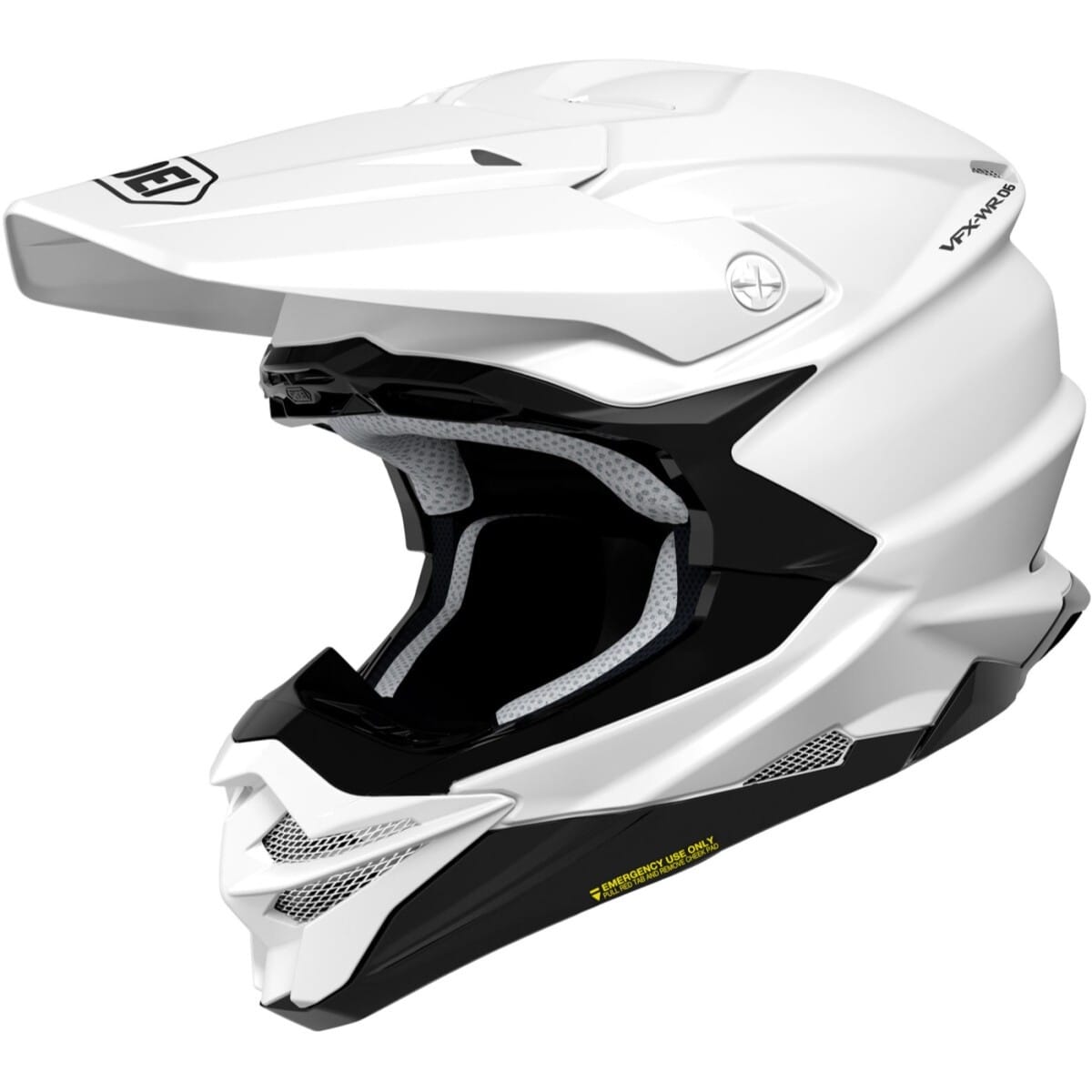 CASQUE CROSS SHOEI VFX-WR 06 BLANC / 2XL
