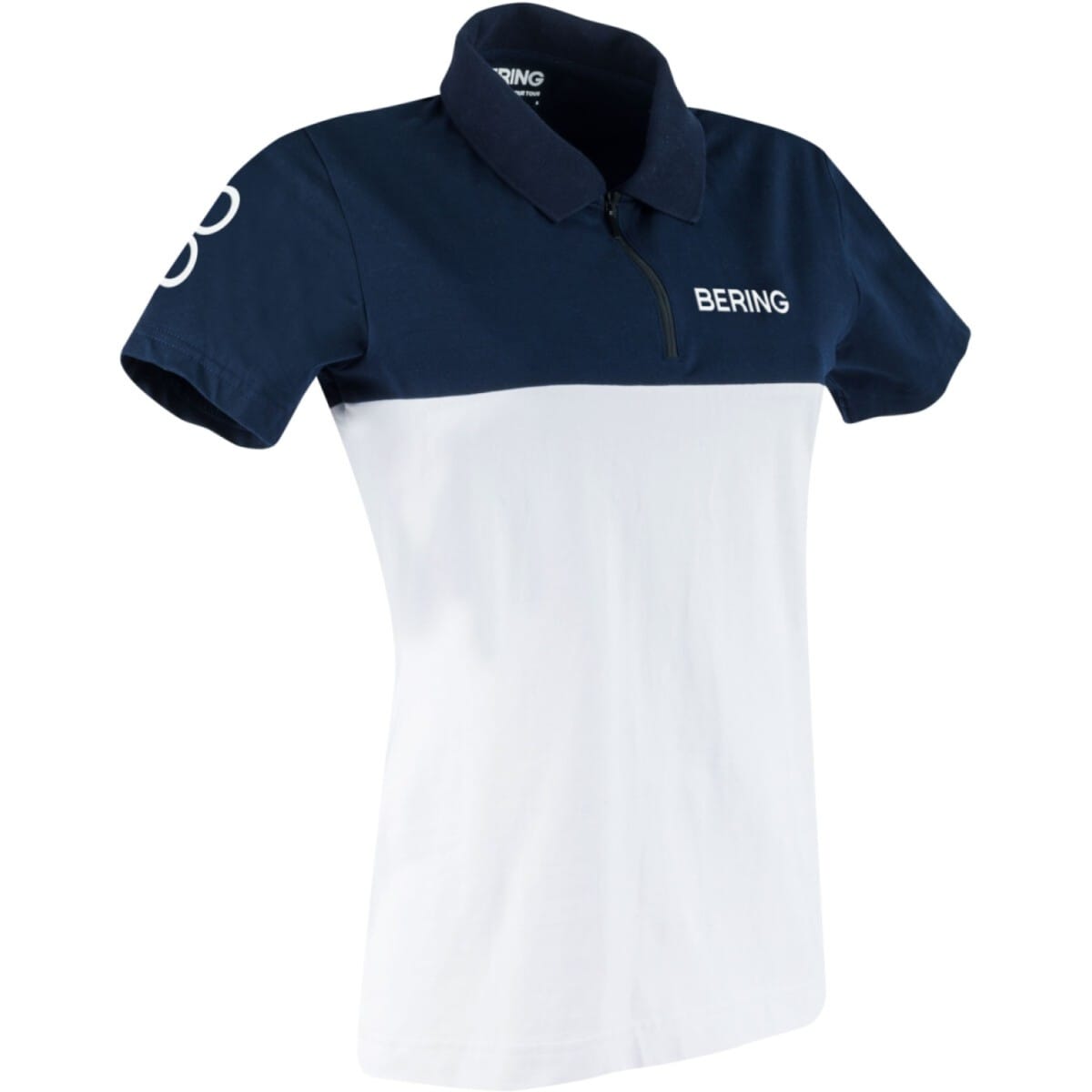 POLO LADY BERING 2023 BLANC MARINE / 2XL