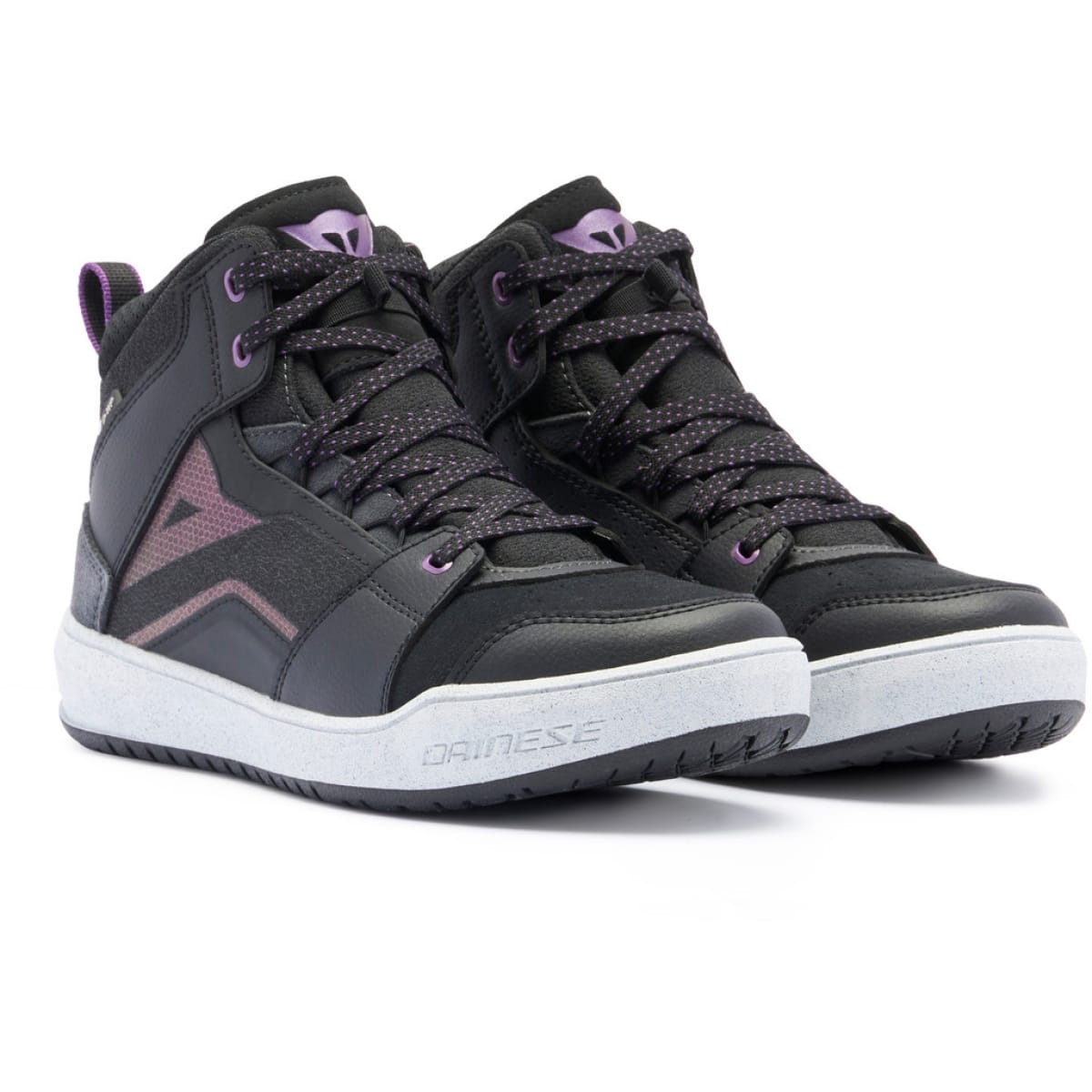 BASKET DAINESE LADY SUBURB D-WP 36/NOIR BLANC VIOLET (52J)