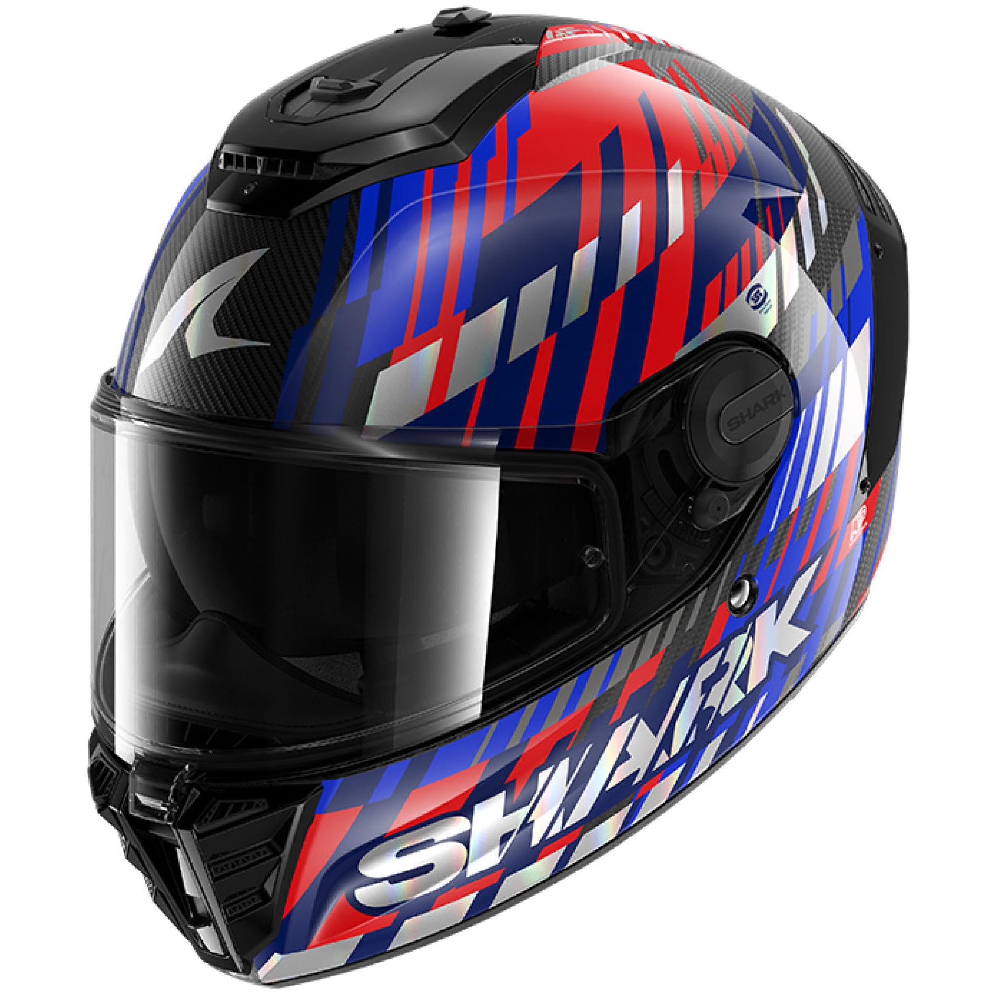Casque Shark Spartan RS Carbon Vibetrack Carbone Rouge Chrome - M