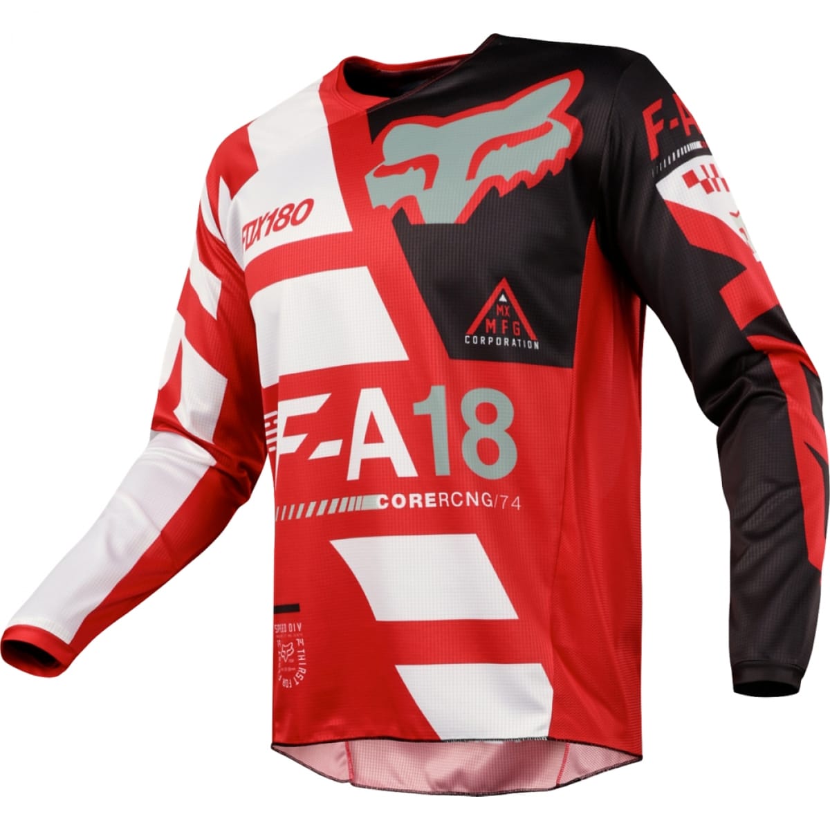 Maillot Fox Kid 180 Sayak Rouge