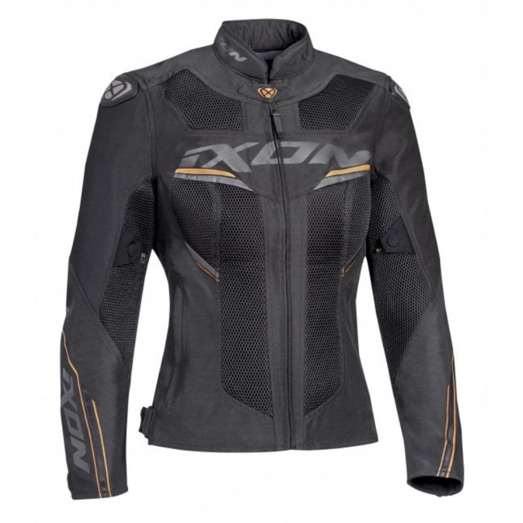 Blouson Femme Ixon Lady Draco Noir Anthracite Or - 2XL