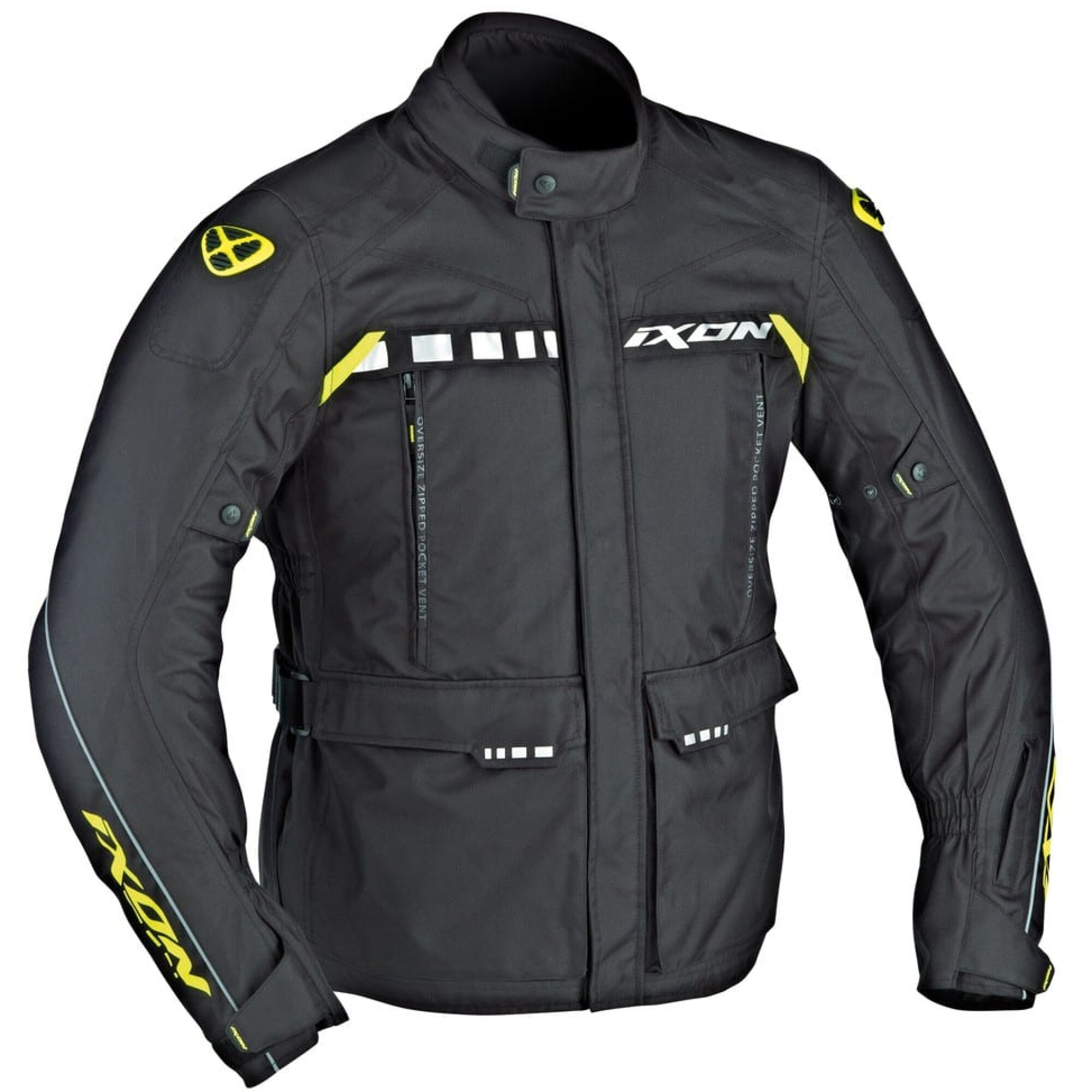 Veste Ixon Corsica Noir Jaune - 2XL