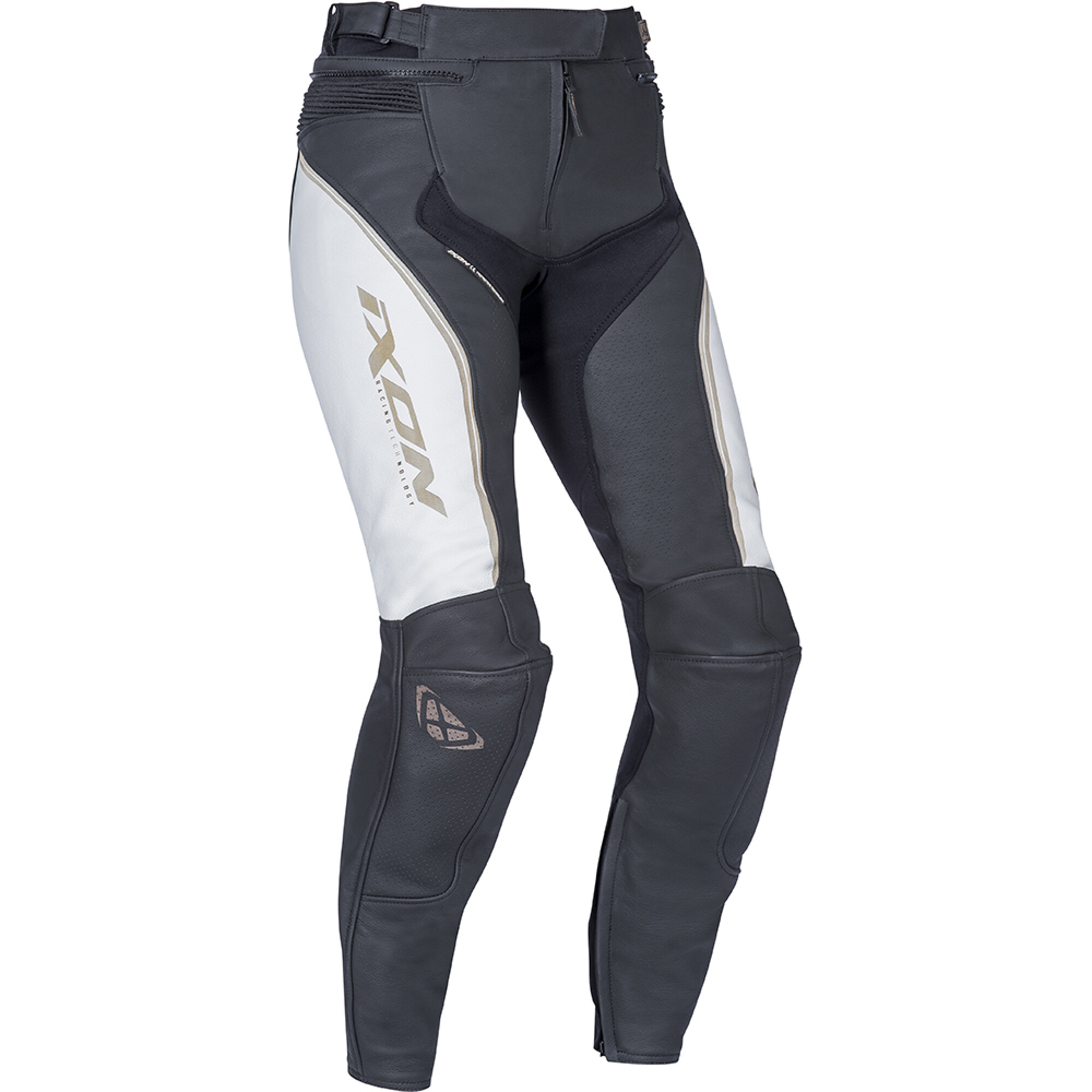 Pantalon Femme Ixon Trinity Noir Blanc Or - 2XL