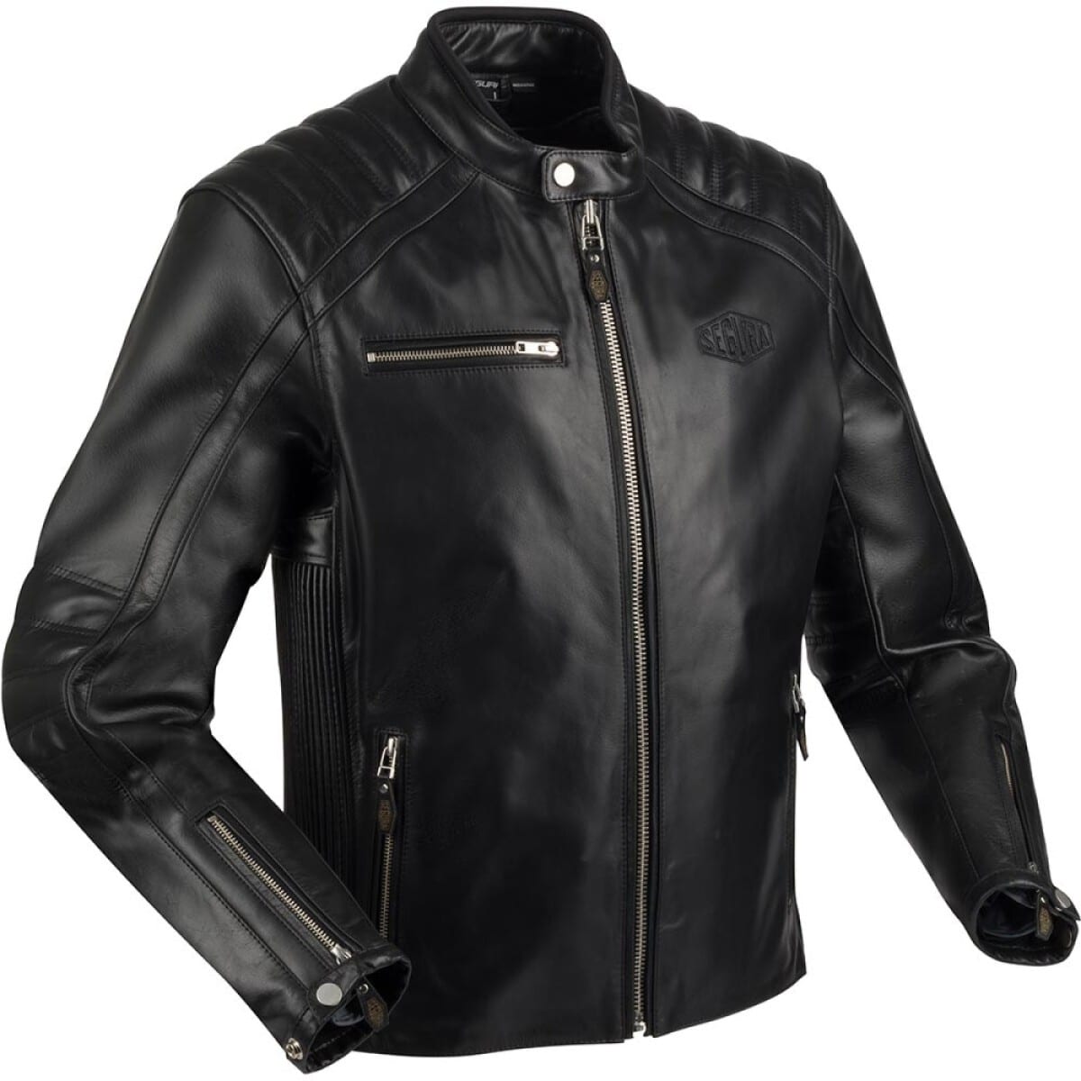 BLOUSON CUIR SEGURA FORMULA L/NOIR