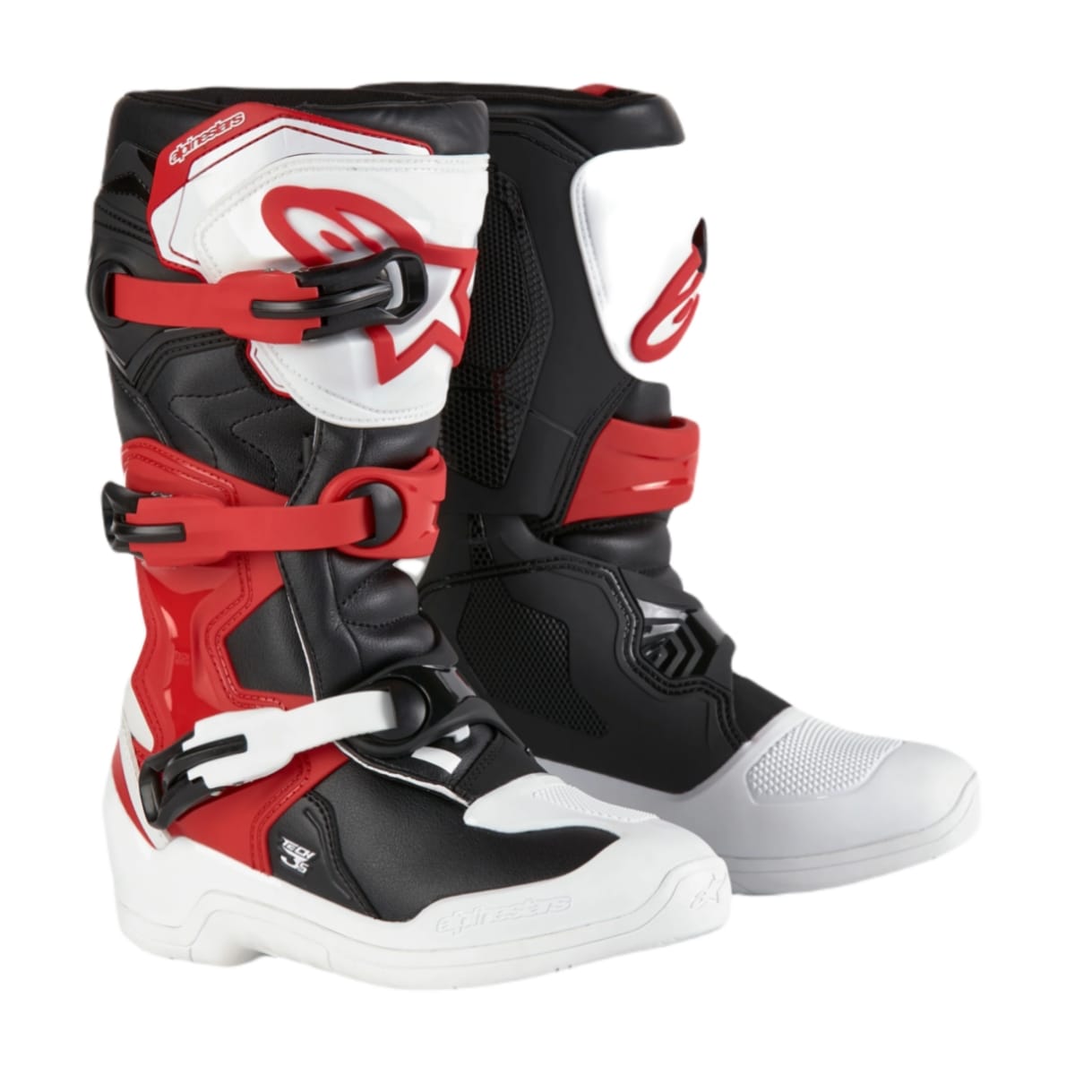 BOTTES ALPINESTARS YOUTH TECH 3 MX26 (34) 2/BLANC NOIR ROUGE 2030